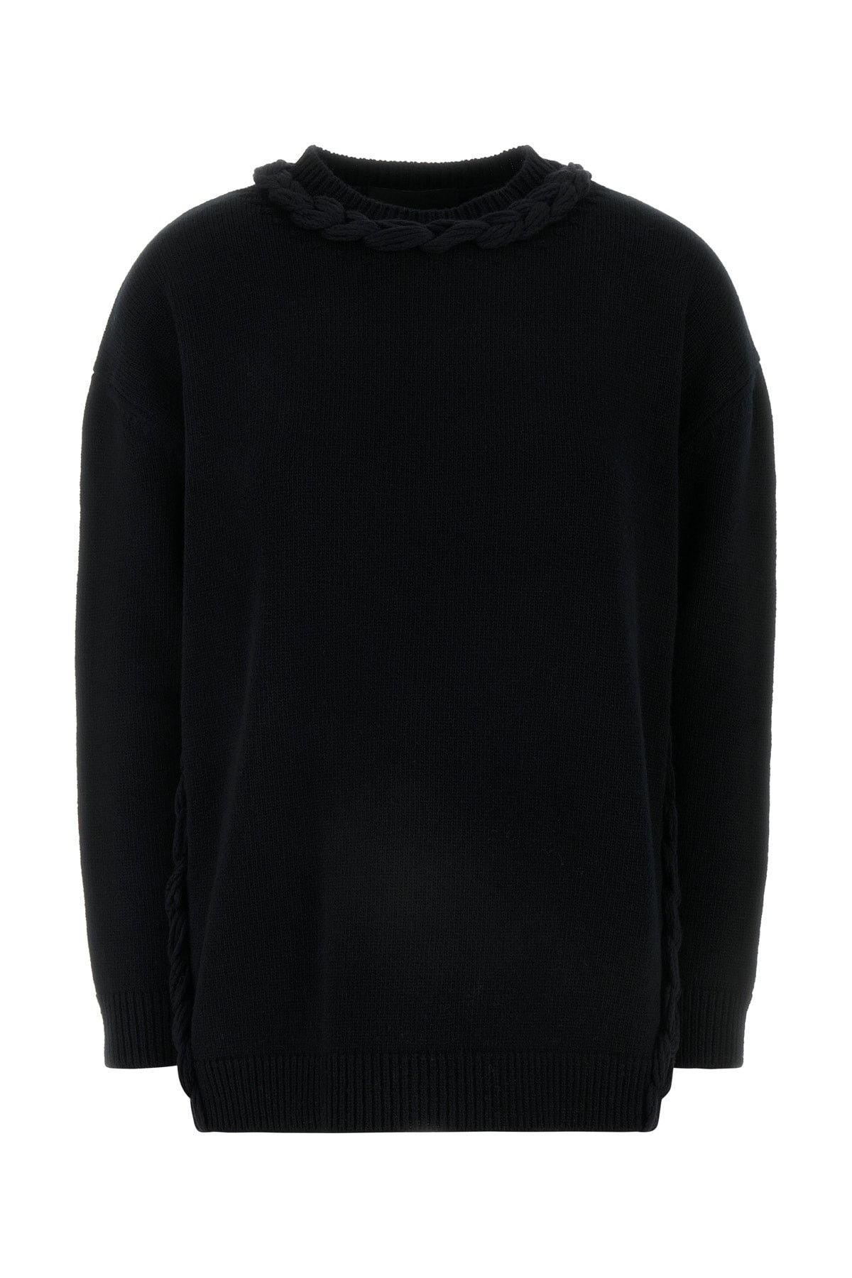 Valentino Black Wool Sweater Size S / US 4 / IT 40 - 1 Thumbnail