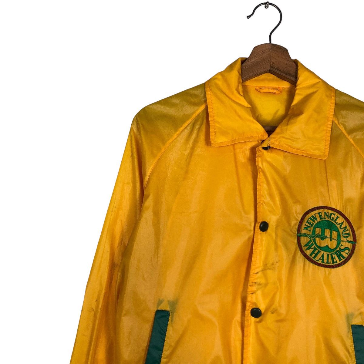 Japanese Brand 🔥Vintage Bomber Jacket New England Whales Big Logo Size US M / EU 48-50 / 2 - 7 Thumbnail