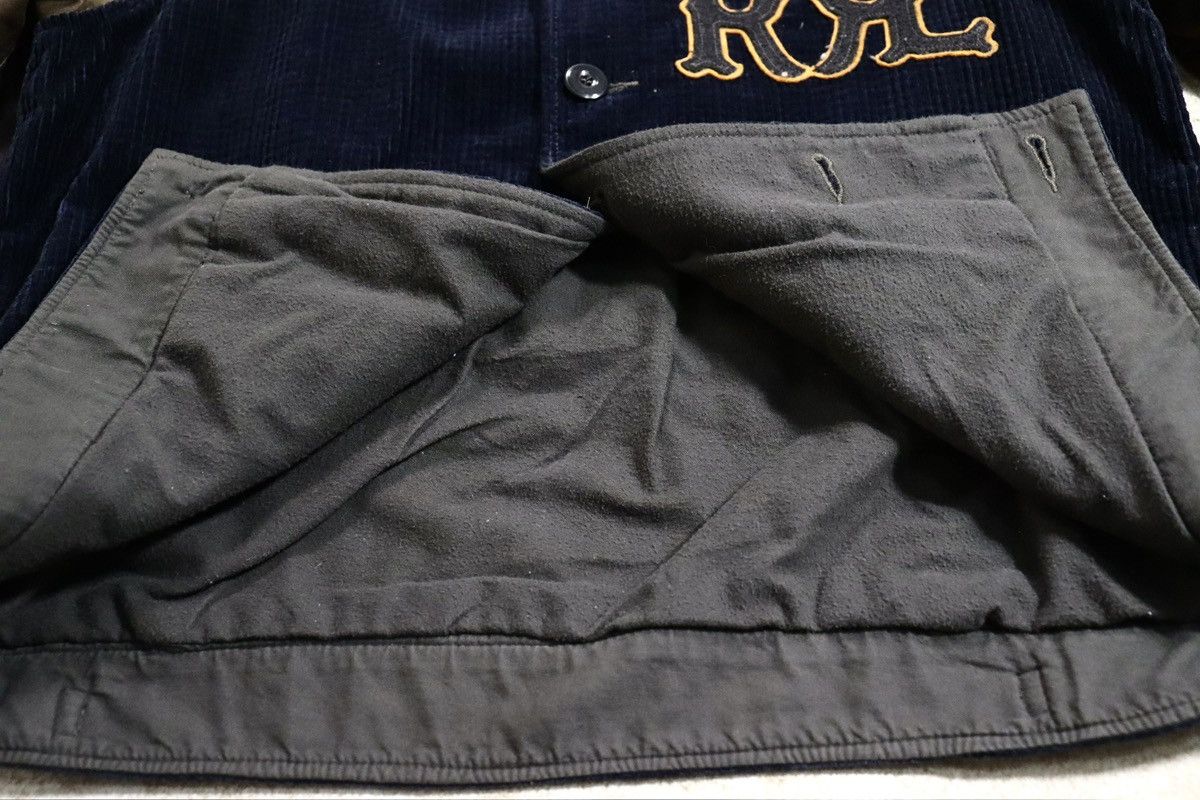 Ralph Lauren Ralph Lauren RRL Appliquéd Corduroy Leather-Sleeve Jacket Size US M / EU 48-50 / 2 - 9 Thumbnail