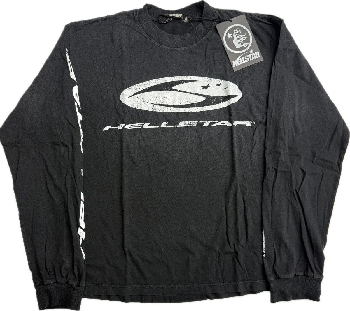 HELLSTAR Hellstar Big Wave Long Sleeve T-shirt Size US M / EU 48-50 / 2 - 1 Thumbnail