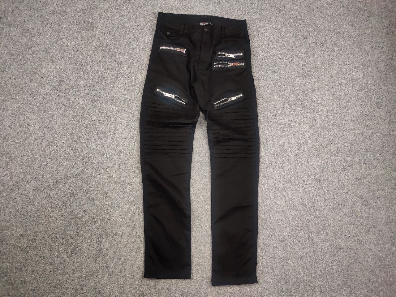 Le Grande Bleu (L.G.B.) heartless Japan design Avant garde Zip Pants Vintage Y2K Size US 34 / EU 50 - 6 Thumbnail