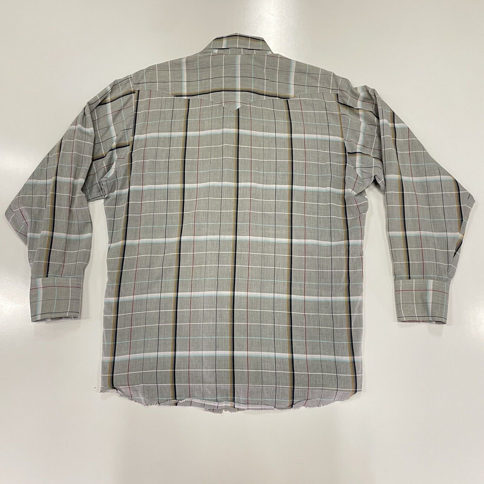 Panhandle Slim VTG 70’s Panhandle Slim Men’s Western Checks Shirt 16.5/35 Size US L / EU 52-54 / 3 - 10 Thumbnail