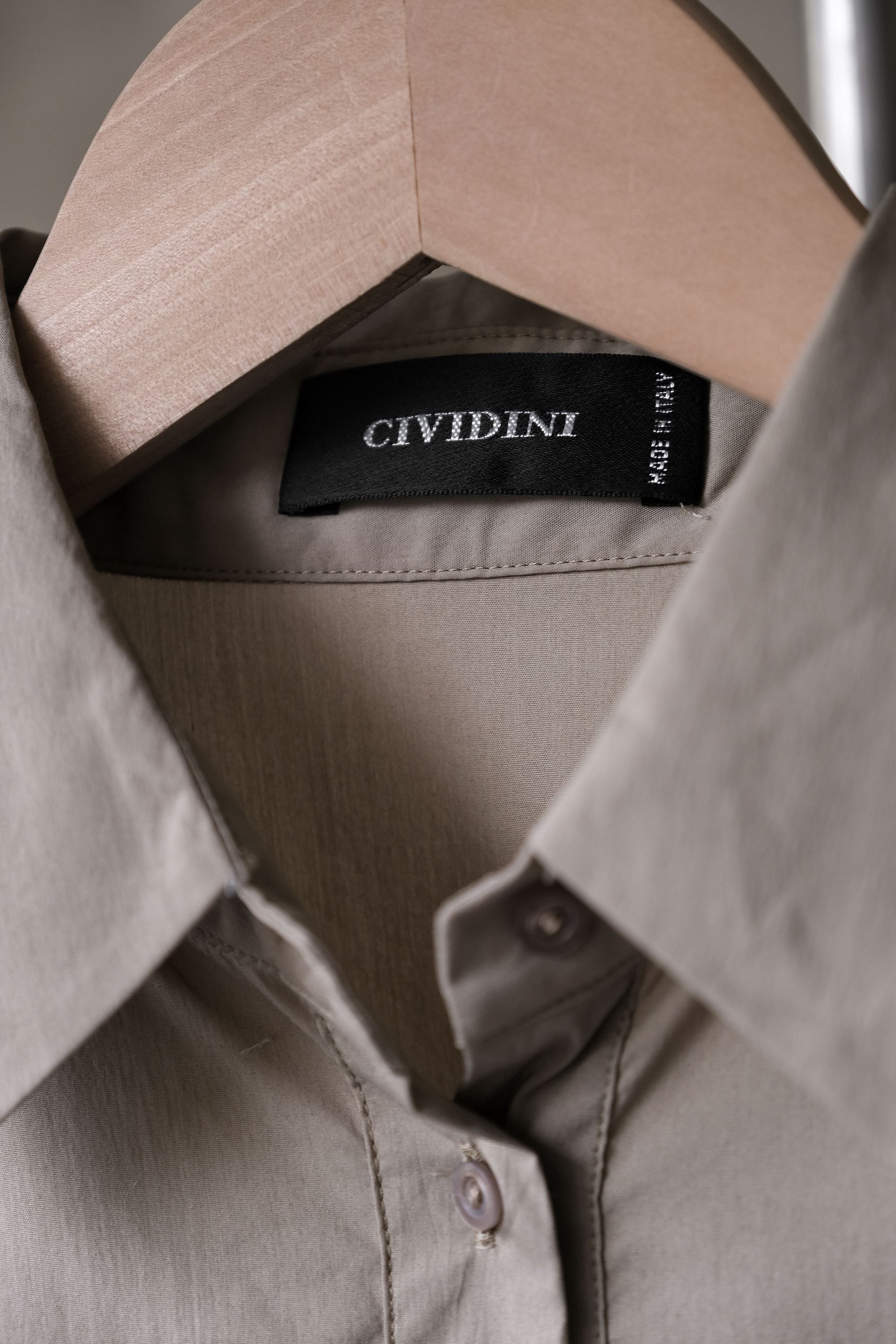 Designer CIVIDINI Stitch Panel Shirt Size M / US 6-8 / IT 42-44 - 2 Thumbnail