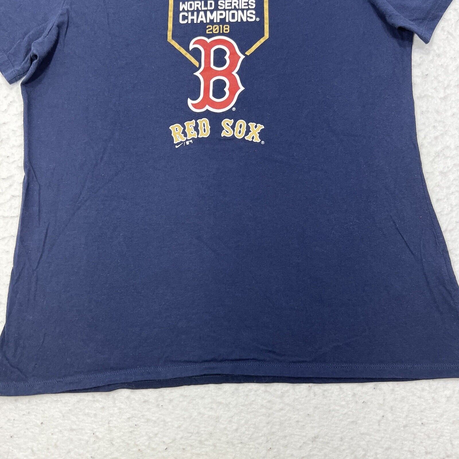 Nike Nike Boston Red Sox Athletic Cut World Series Graphic Tee Size M / US 6-8 / IT 42-44 - 6 Thumbnail