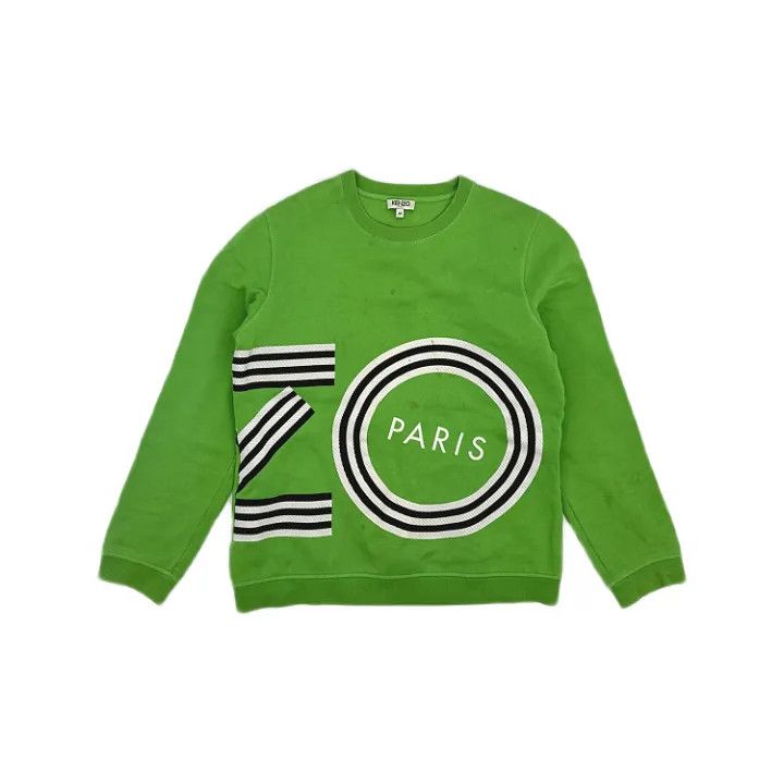 Kenzo Kenzo Casual Printed Long Sleeve Sweatshirt 0079 Size US M / EU 48-50 / 2 - 1 Thumbnail