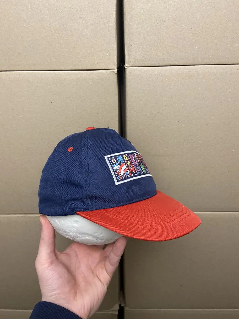 Marvel Comics RARE VINTAGE Y2K MARVEL CAP HAT COMICS PROMO SKATE USA JAPAN Size ONE SIZE - 5 Thumbnail