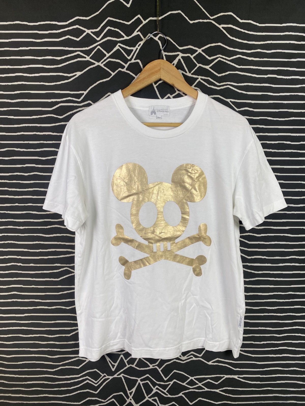 Hongkong Disneyland Mickey Mouse Skull Tshirt
