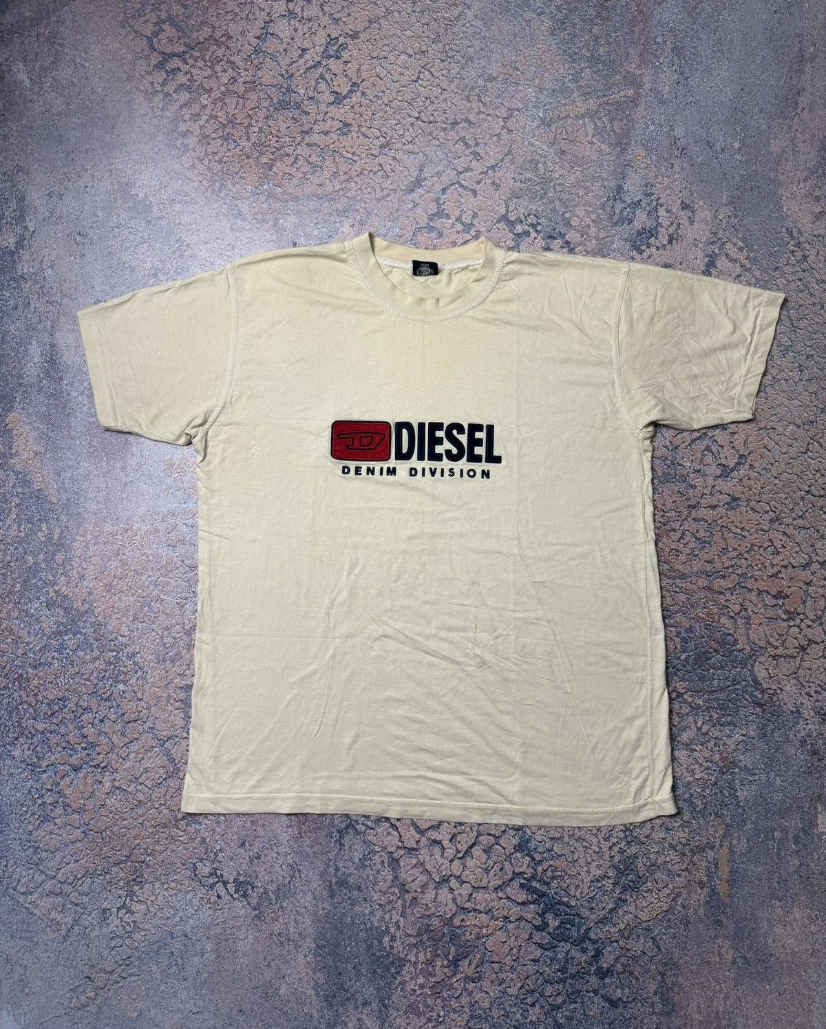 Diesel × Vintage Vintage T-Shirt Diesel Big Logo Punk Y2k Japan Style Size US XXL / EU 58 / 5 - 1 Thumbnail