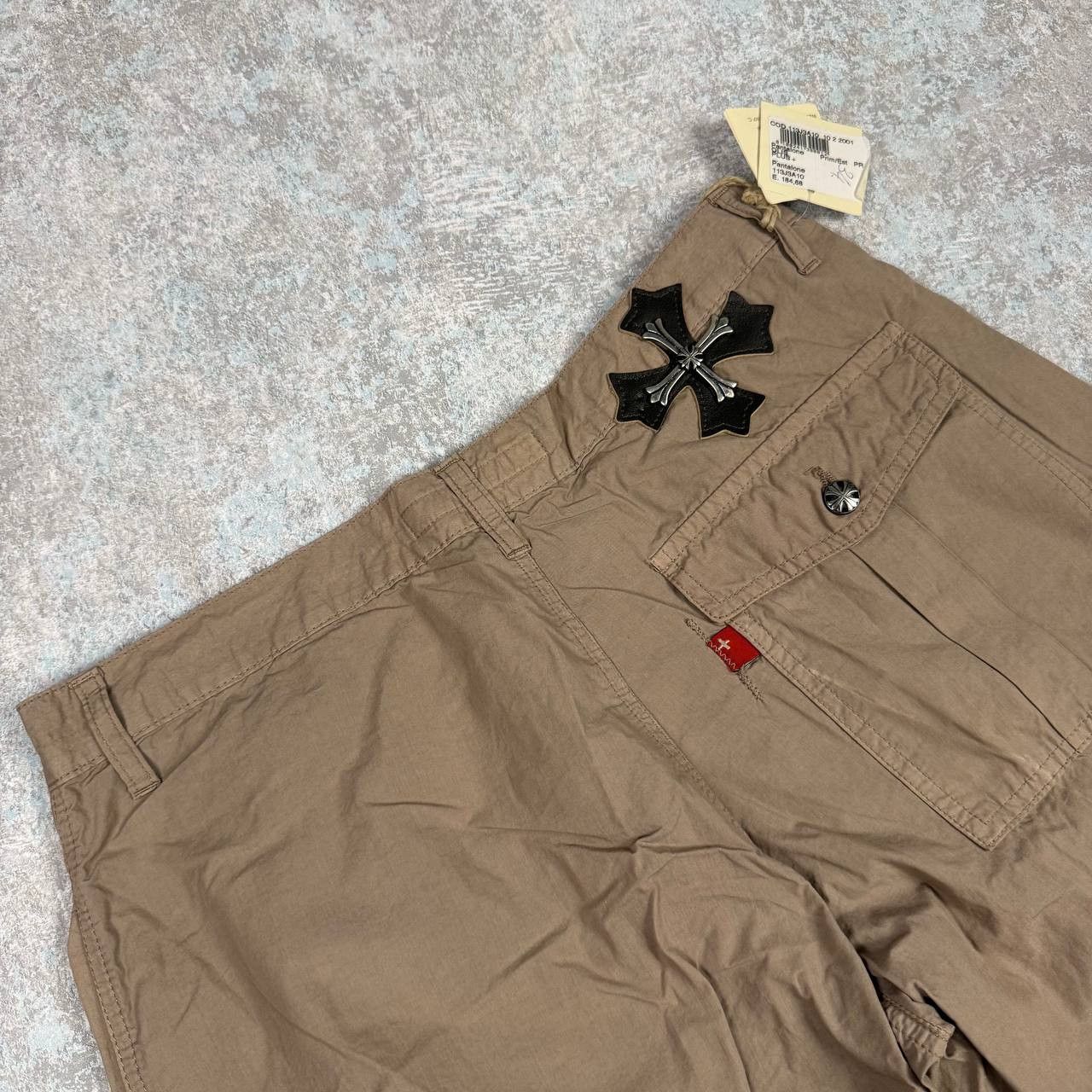Other Olis Plus Chrome Hearts Style Cargo Pants Size US 34 / EU 50 - 3 Thumbnail