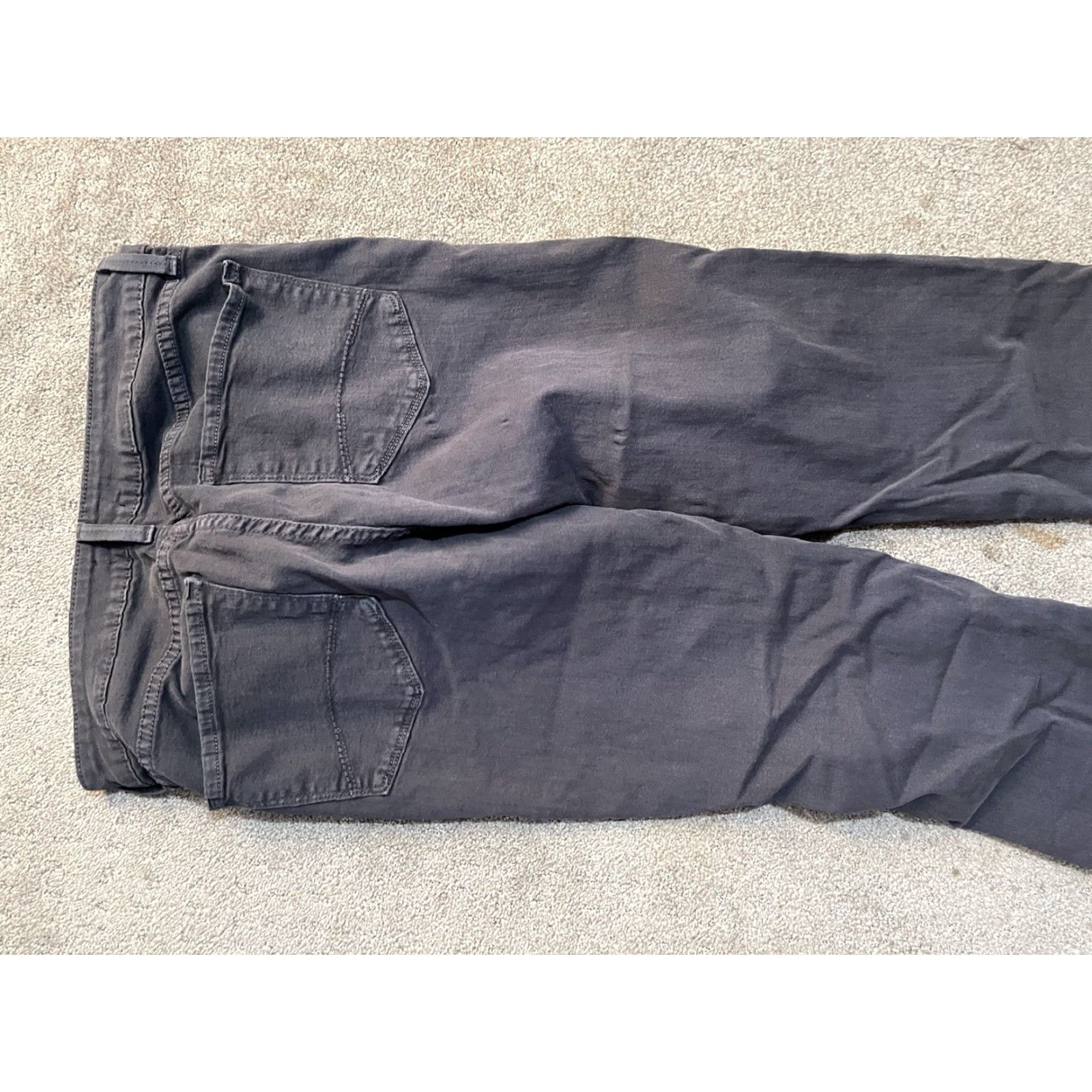 NYDJ NYDJ Jeans Straight Mid Rise 4 Gray Womens Size 4 Jeans Size 27" / US 4 / IT 40 - 4 Thumbnail