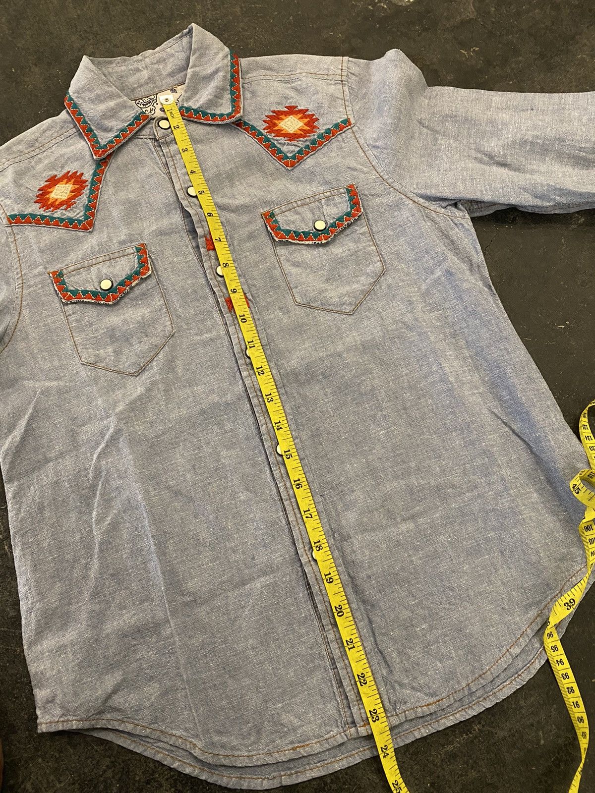 Beauty Beast × Japanese Brand × Other Nassau County chambray jeans button shirt Size US M / EU 48-50 / 2 - 10 Thumbnail