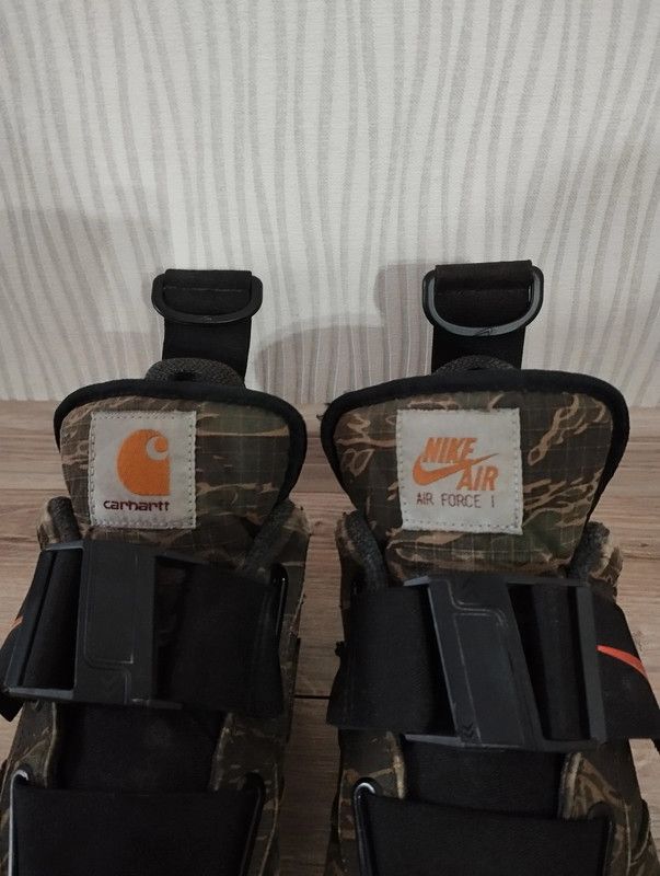 Carhartt Nike X Carhartt WIP Air Force 1 Utility Low Camo size 48,5 Size US 14 / EU 47 - 4 Thumbnail
