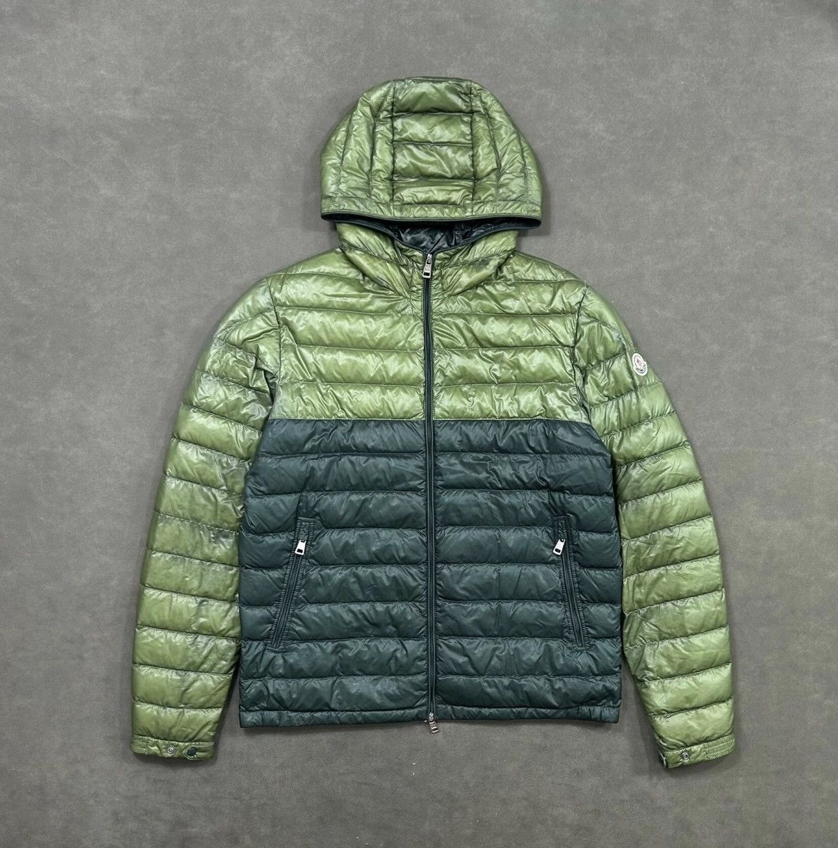 Moncler Moncler Color-Block Lightweight Down Hooded Jacket J16 Size US L / EU 52-54 / 3 - 1 Thumbnail