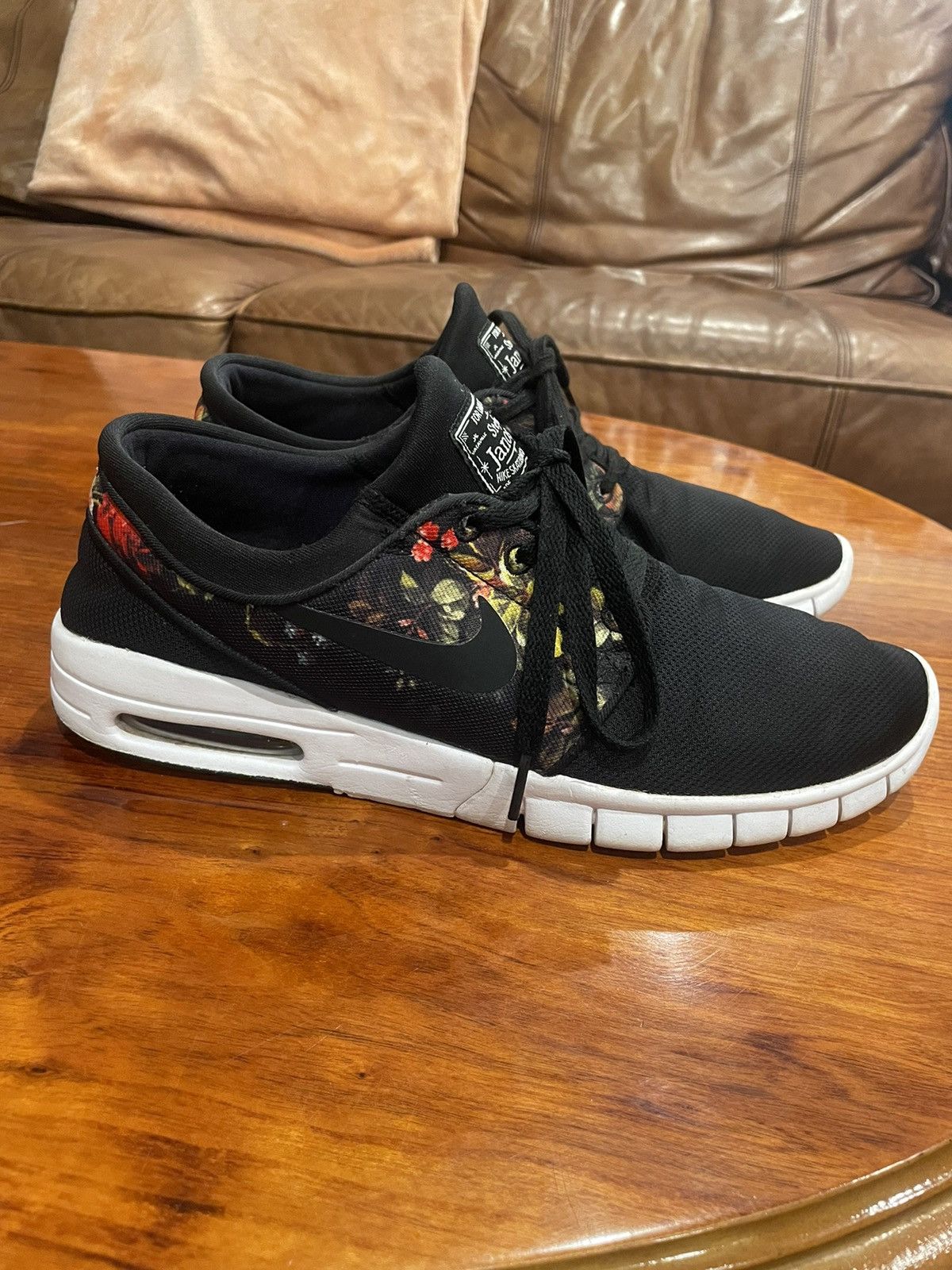 Nike Nike SB Stefan Janoski Max Multi Black Floral Design Grailed