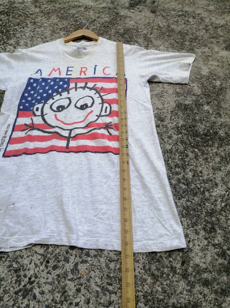 Vintage Vintage 90s Danny First America Tee Size US M / EU 48-50 / 2 - 3 Thumbnail