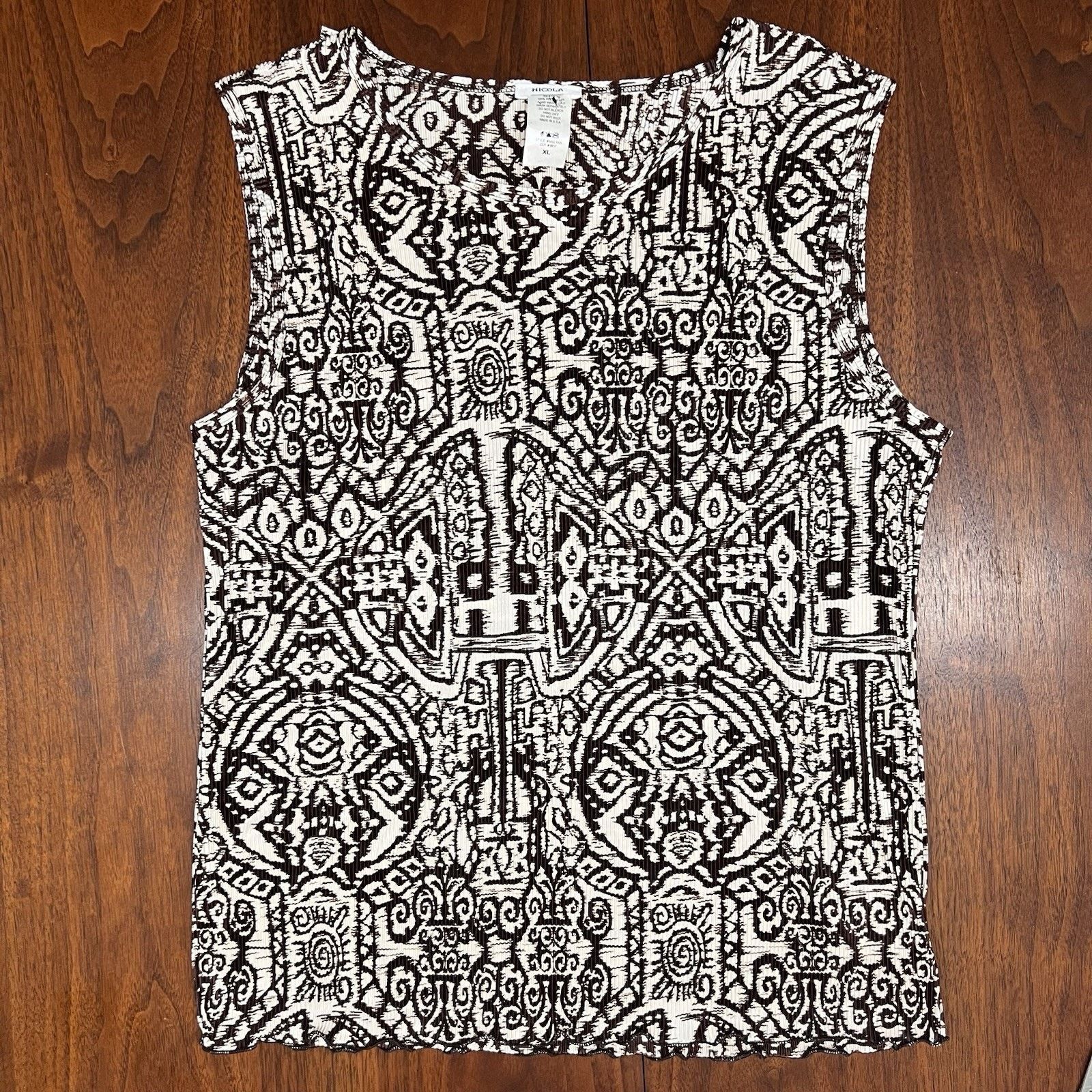Homme Plisse Issey Miyake Vtg Lot Of 4 Plissé & Nicola Pleats Crinkle XL Sleeveless Size XL / US 12-14 / IT 48-50 - 6 Thumbnail