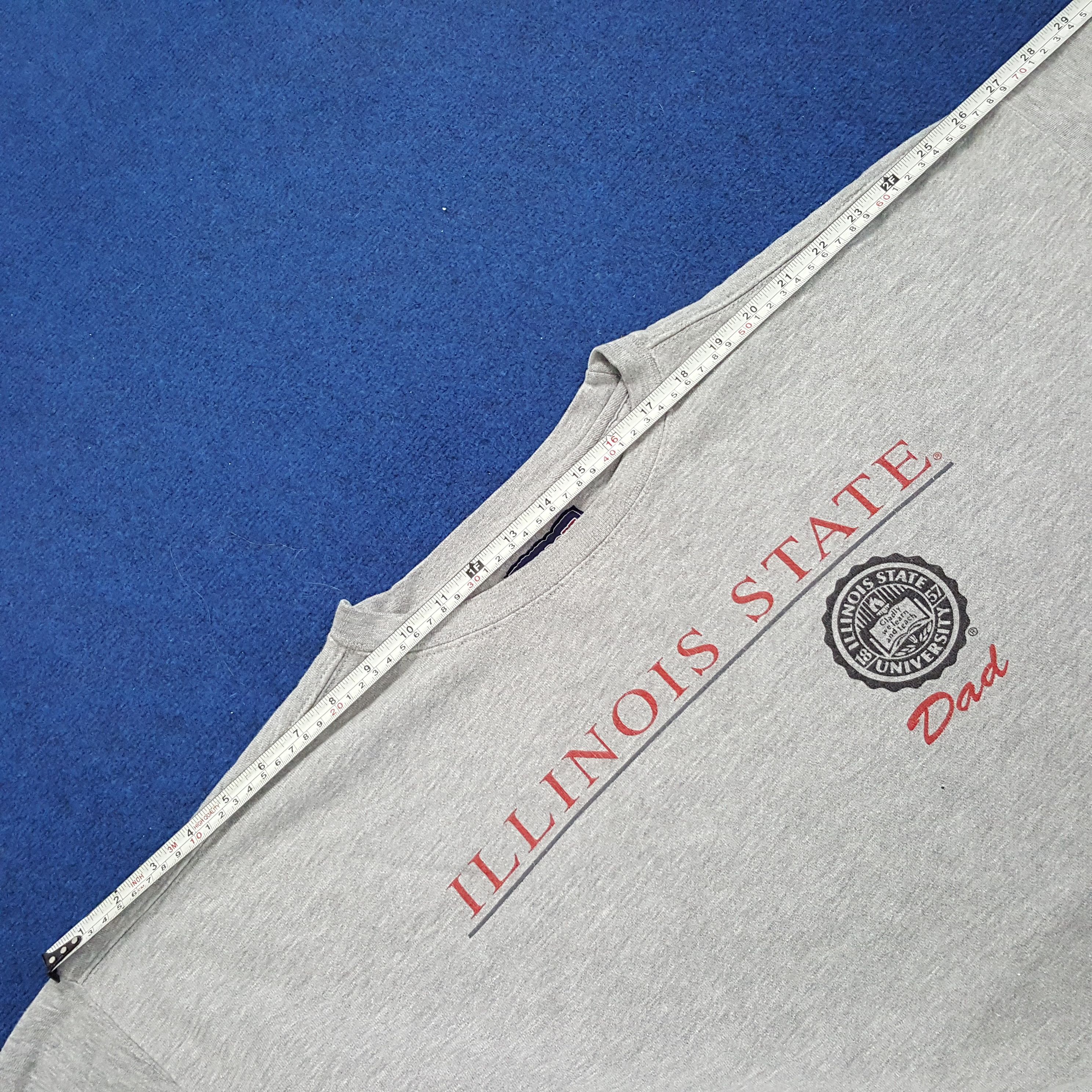 Vintage Vintage ILLINOIS STATE University America College Sweatshirt Size US XXL / EU 58 / 5 - 9 Thumbnail