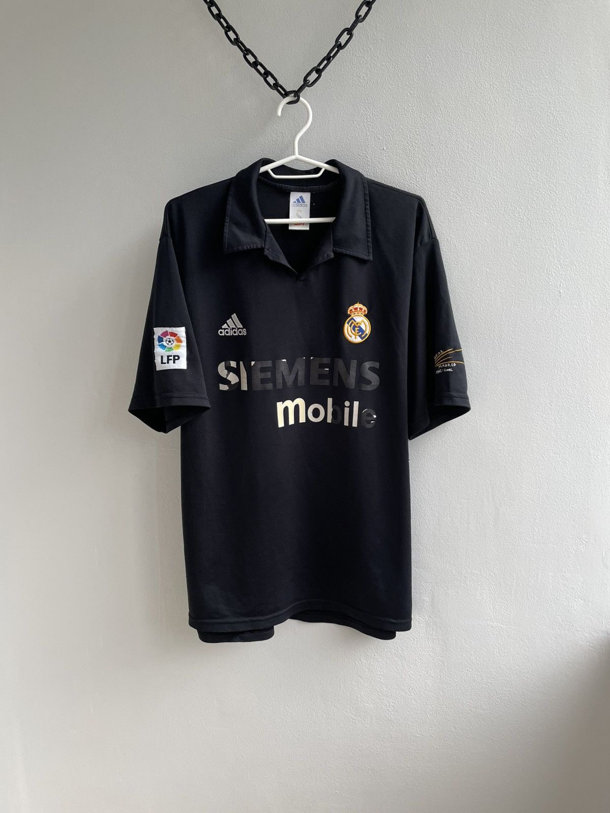 Vintage Real Madrid 2001 2002 RONALDO #11 Away Shirt Football Soccer Size US L / EU 52-54 / 3 - 15 Thumbnail