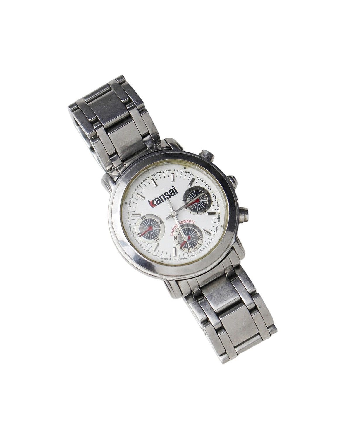 Kansai Yamamoto 2000S KANSAI YAMAMOTO CHRONOGRAPH WATCH Size ONE SIZE - 5 Thumbnail
