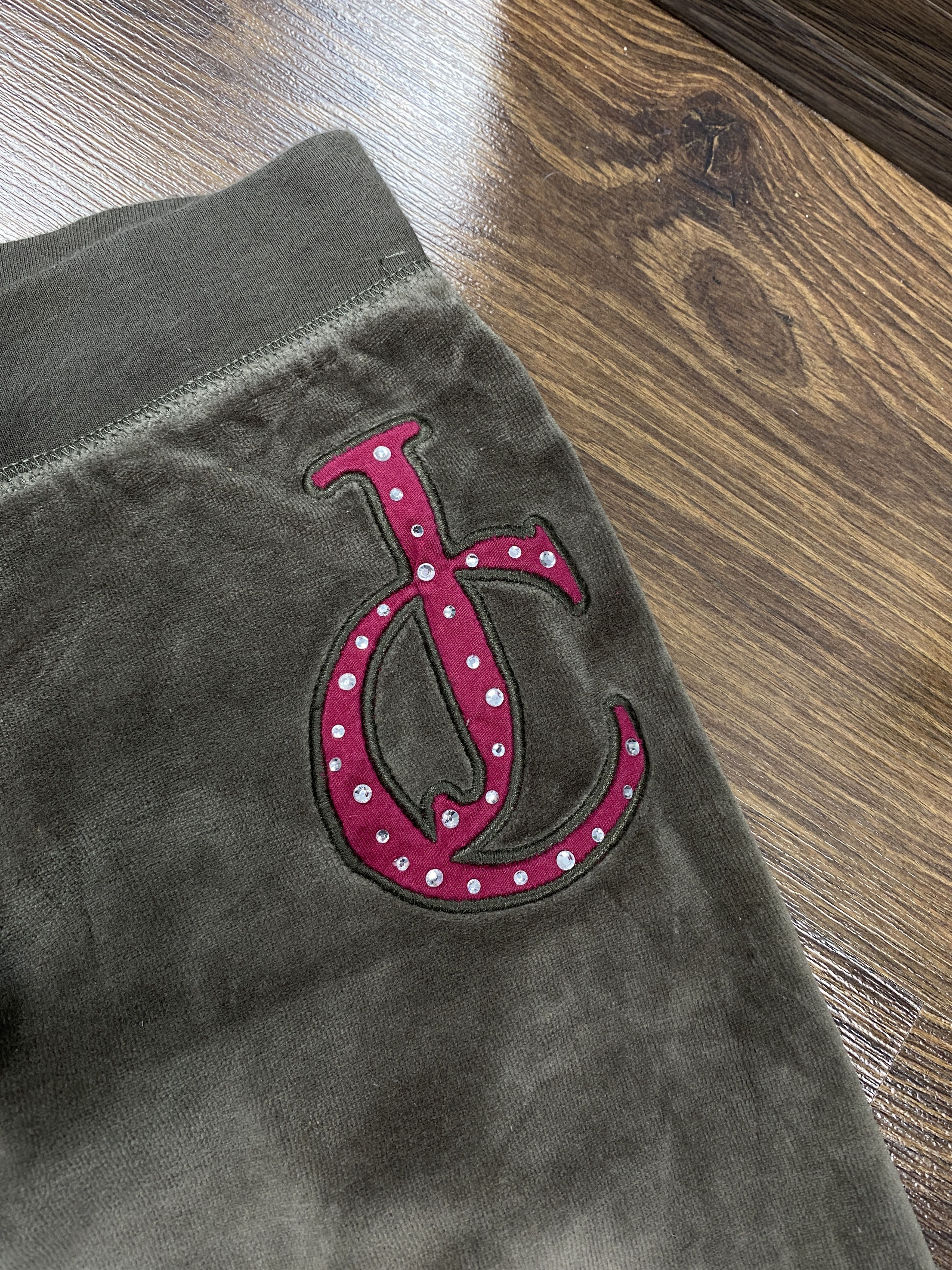 Juicy Couture × Vintage Juicy Couture Velour Track Suit Hoodie + Pants Size M / US 6-8 / IT 42-44 - 12 Thumbnail