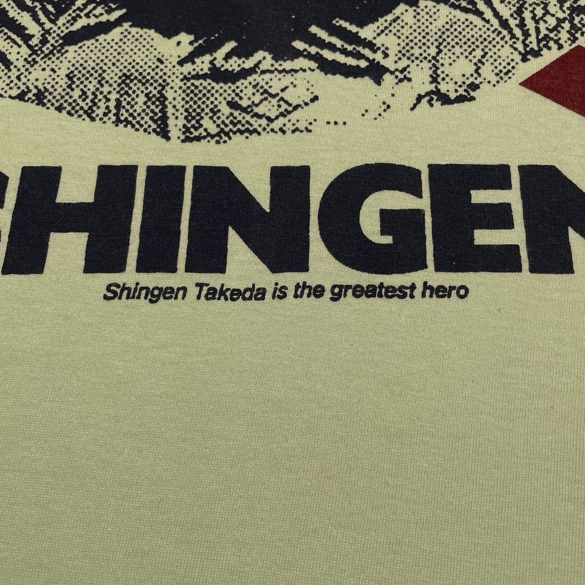 Japanese Brand Vintage Samurai Shingen Takeda is the greatest hero T-shirt Size US L / EU 52-54 / 3 - 3 Thumbnail