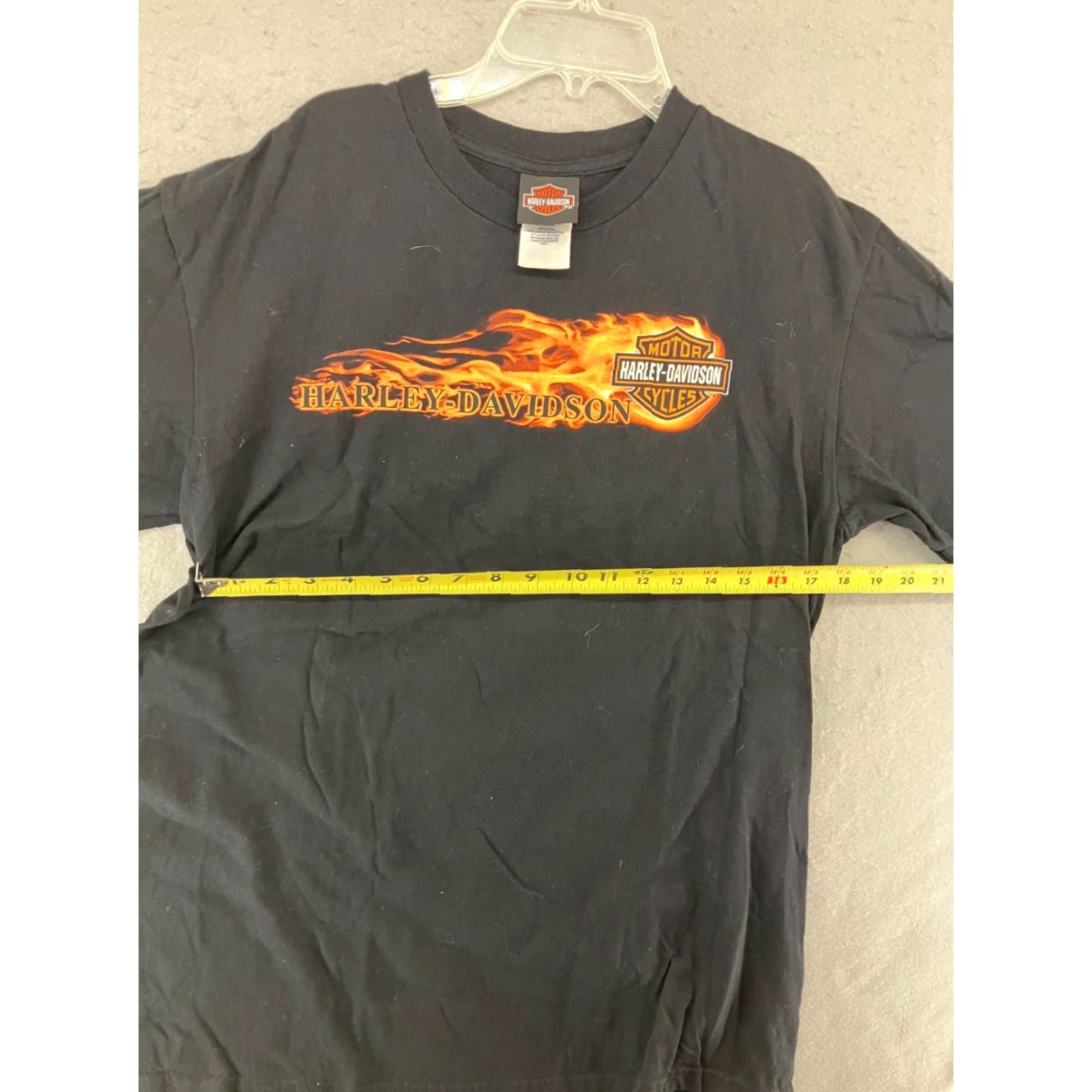 Harley Davidson Harley-Davidson Motorcycle T-Shirt Men Large Black Biker Vintage 90s Casual Apparel Size L / US 10 / IT 46 - 6 Thumbnail