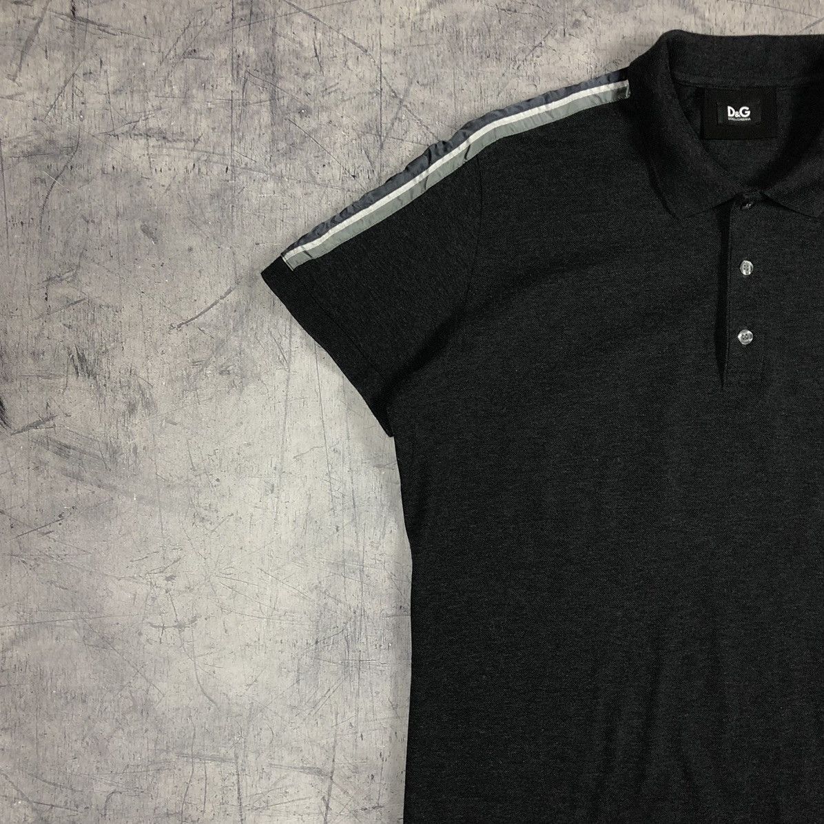 Dolce & Gabbana × Vintage Vintage Dolce+Gabbana Embroidered Logo Luxury Designer Polo Size US L / EU 52-54 / 3 - 5 Thumbnail