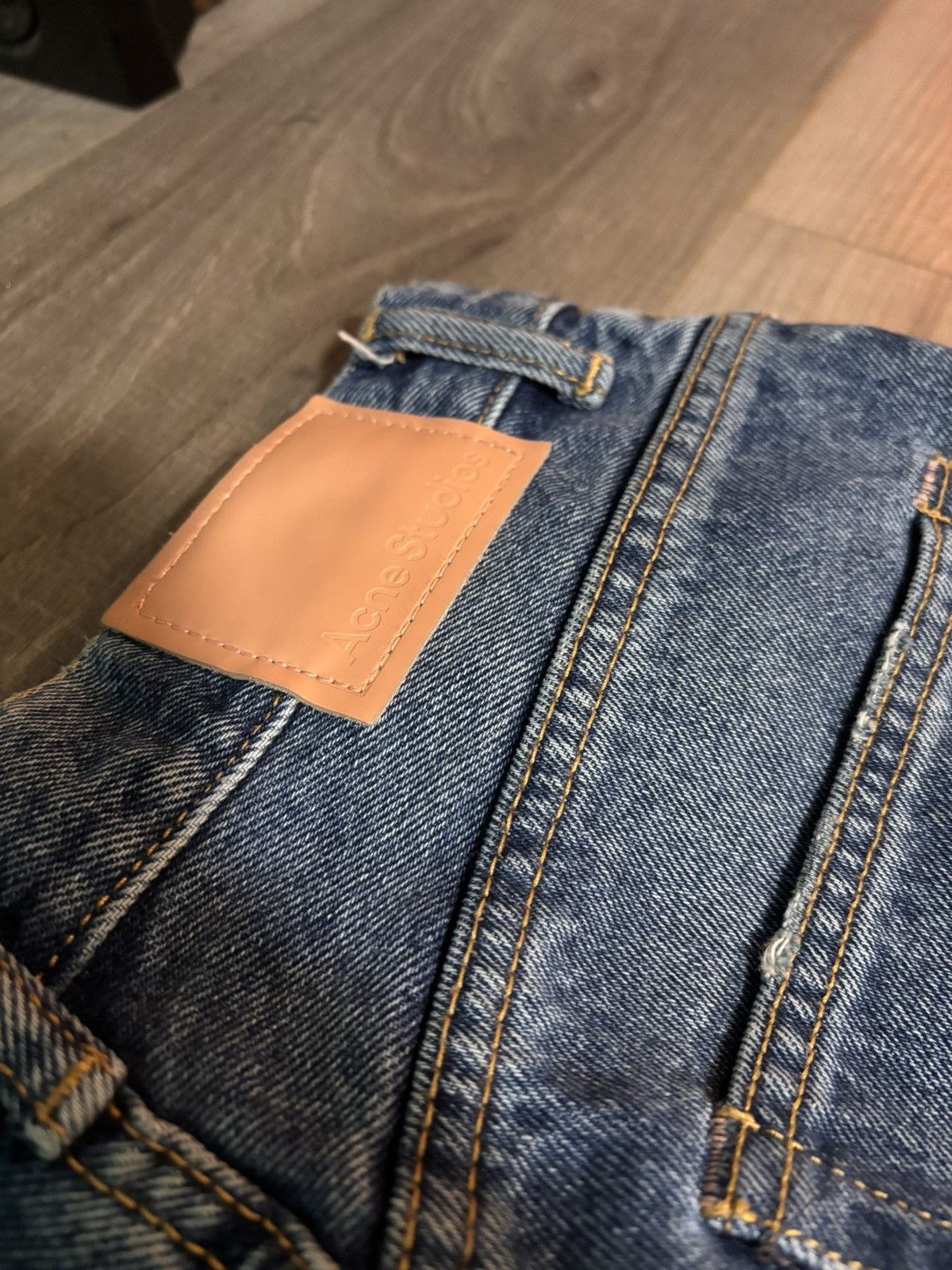 Acne Studios Acne Studios High-Rise Straight Leg Jeans Size US 27 - 3 Thumbnail