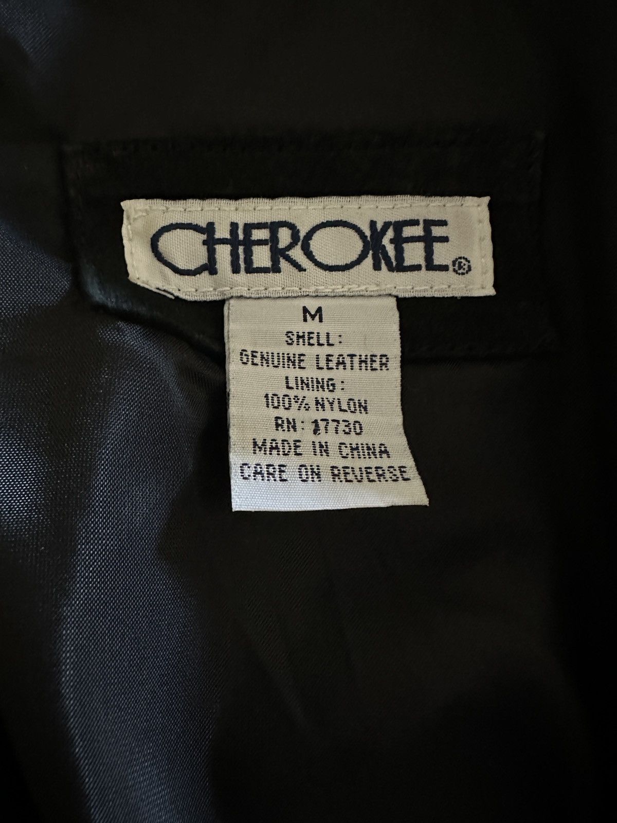 Cherokee × Vintage Vintage Cherokee Long Leather Jacket Size US M / EU 48-50 / 2 - 2 Thumbnail