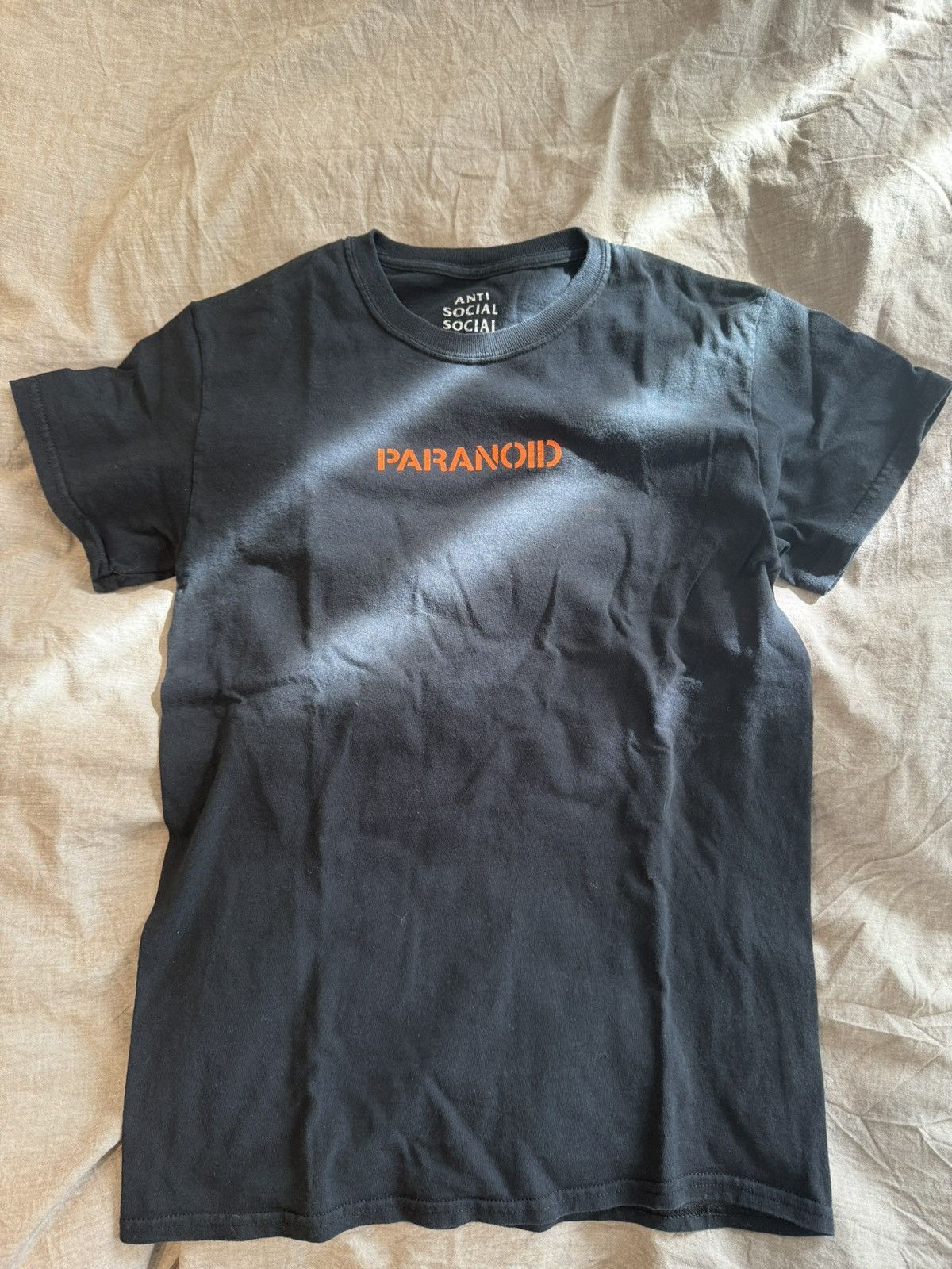 Anti Social Social Club ASSC Paranoid Tee Size US S / EU 44-46 / 1 - 1 Thumbnail