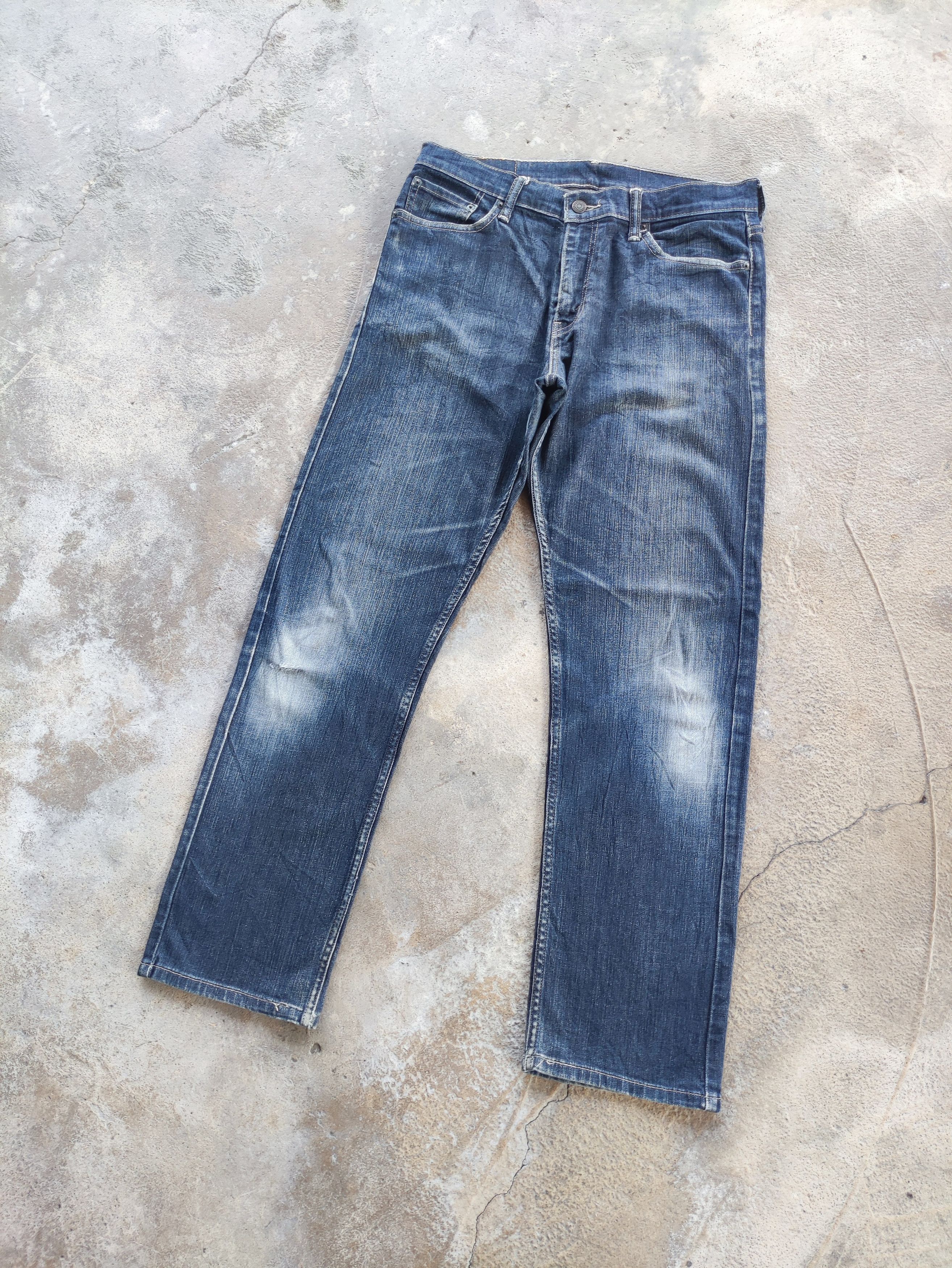 Jean × Levi's W32 VINTAGE LEVI’S 504 DISTRESSED FADED JEANS PANTS DENIM Size US 32 / EU 48 - 1 Thumbnail