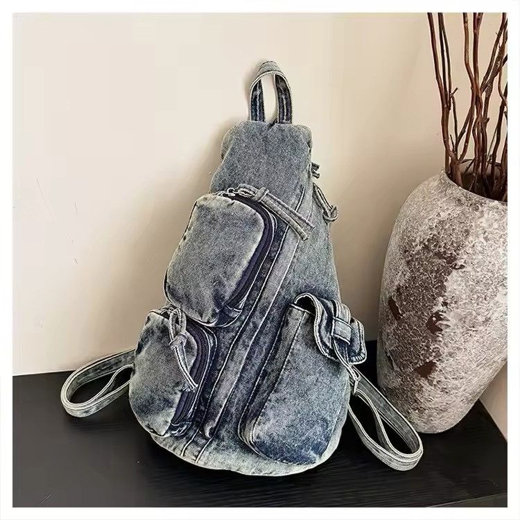 Japanese Brand × Vintage Multi Pocket Crossbody Bag Size ONE SIZE - 4 Thumbnail