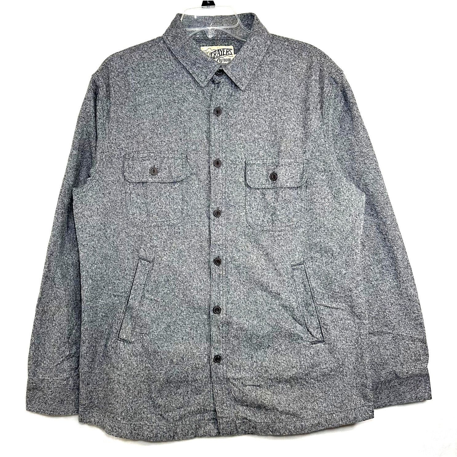 Grayers Grayers Outdoor Garments Large Oatmeal Gray Winter Shacket Size US L / EU 52-54 / 3 - 1 Thumbnail