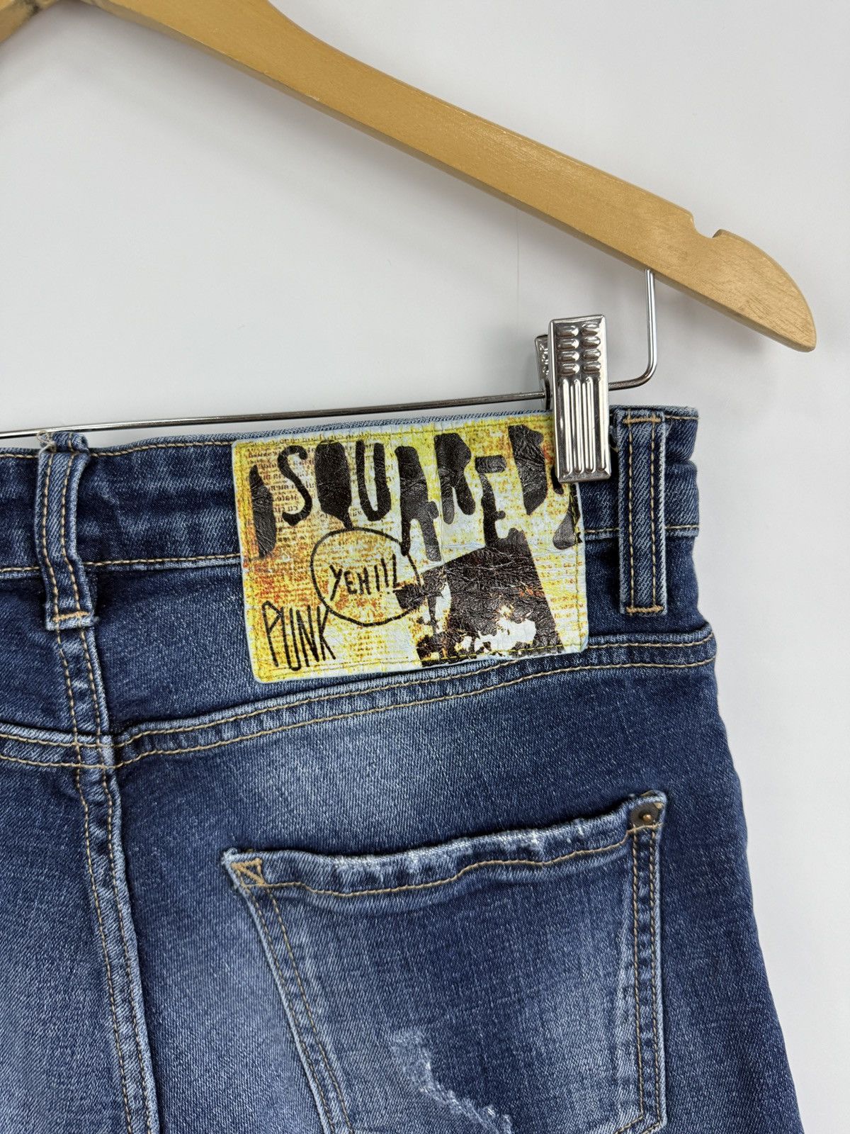 Dsquared2 🇮🇹 Dsquared2 Jeans Made In Italy Rare Retro Hype Y2K Size US 30 / EU 46 - 12 Thumbnail