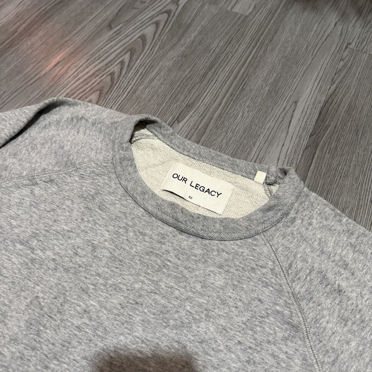 Our Legacy Our Legacy Grey Melange Sweatshirt Size US M / EU 48-50 / 2 - 3 Thumbnail