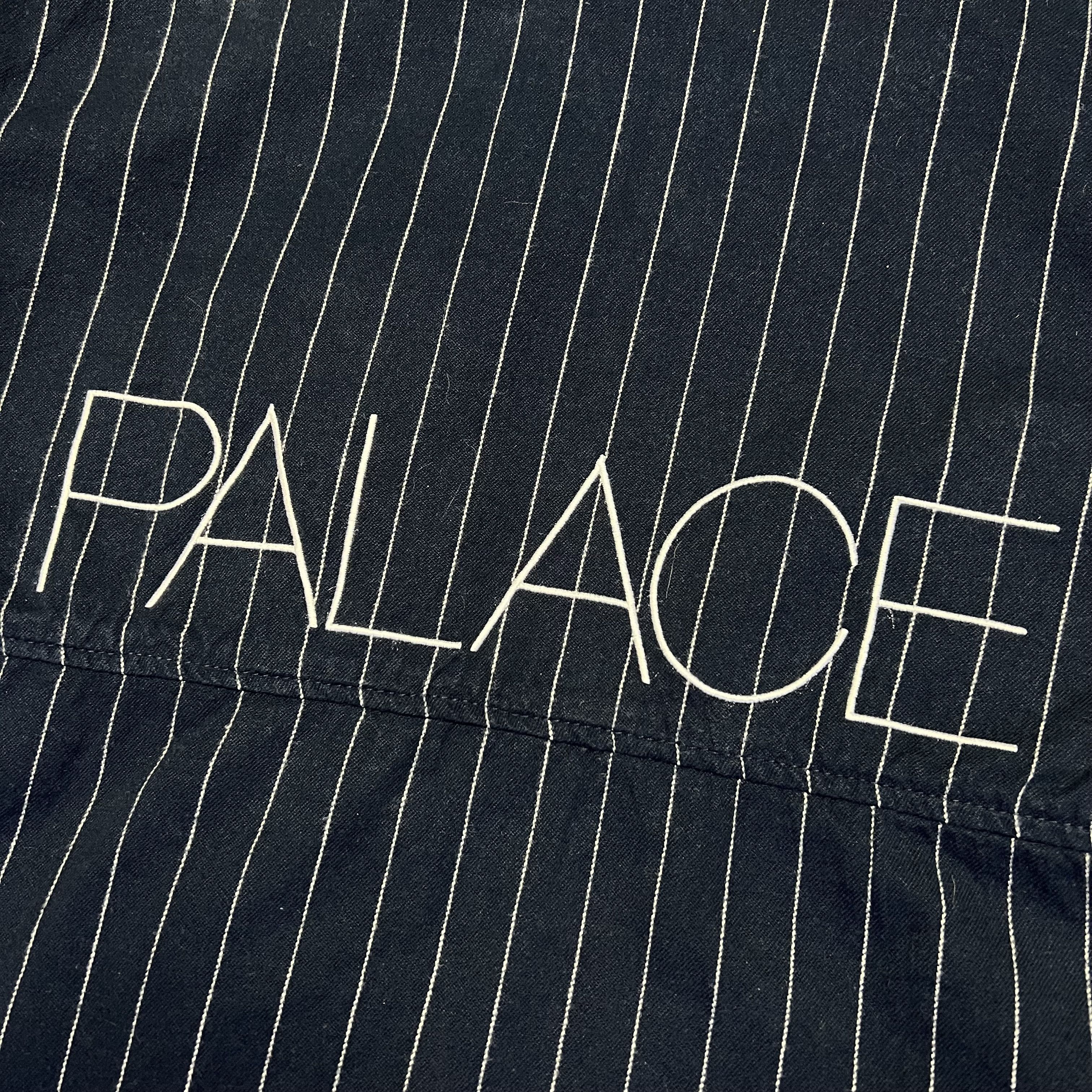 Palace Palace Pinstripe Zip Shirt Size US M / EU 48-50 / 2 - 3 Thumbnail