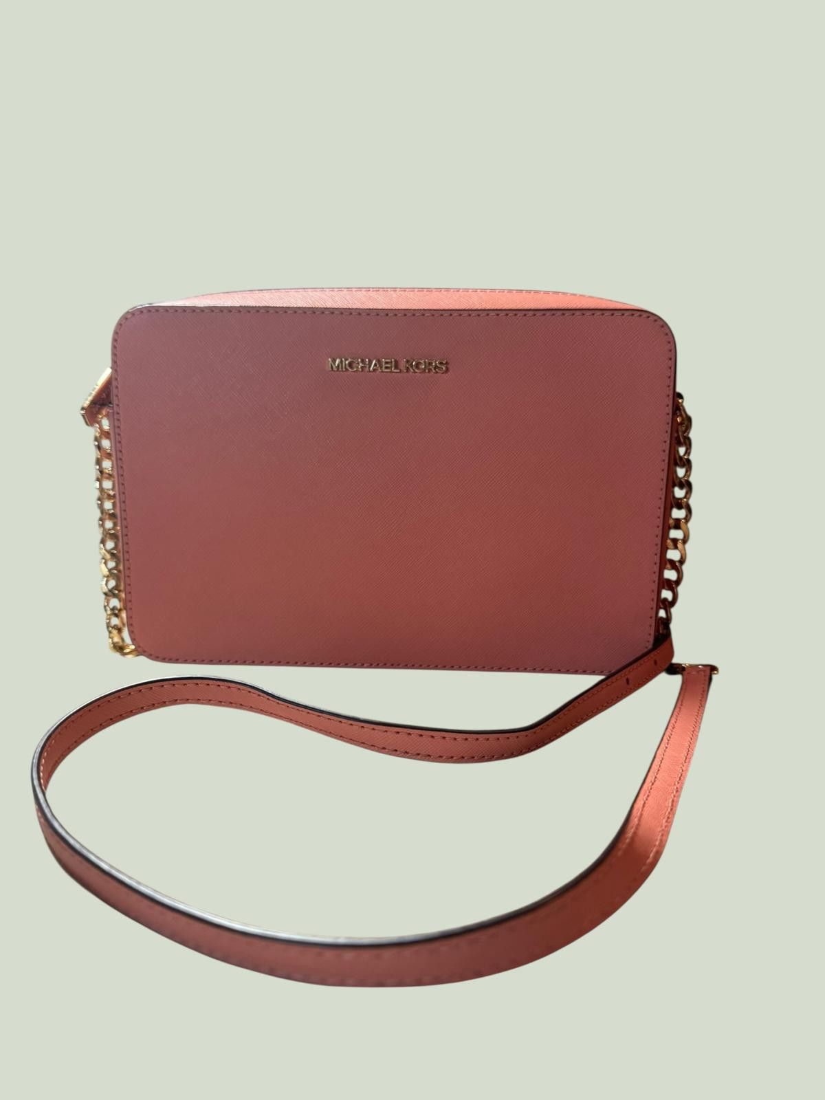 Michael Kors Crossbody Shoulder Bag In Beautiful Coral in Pink, Women's