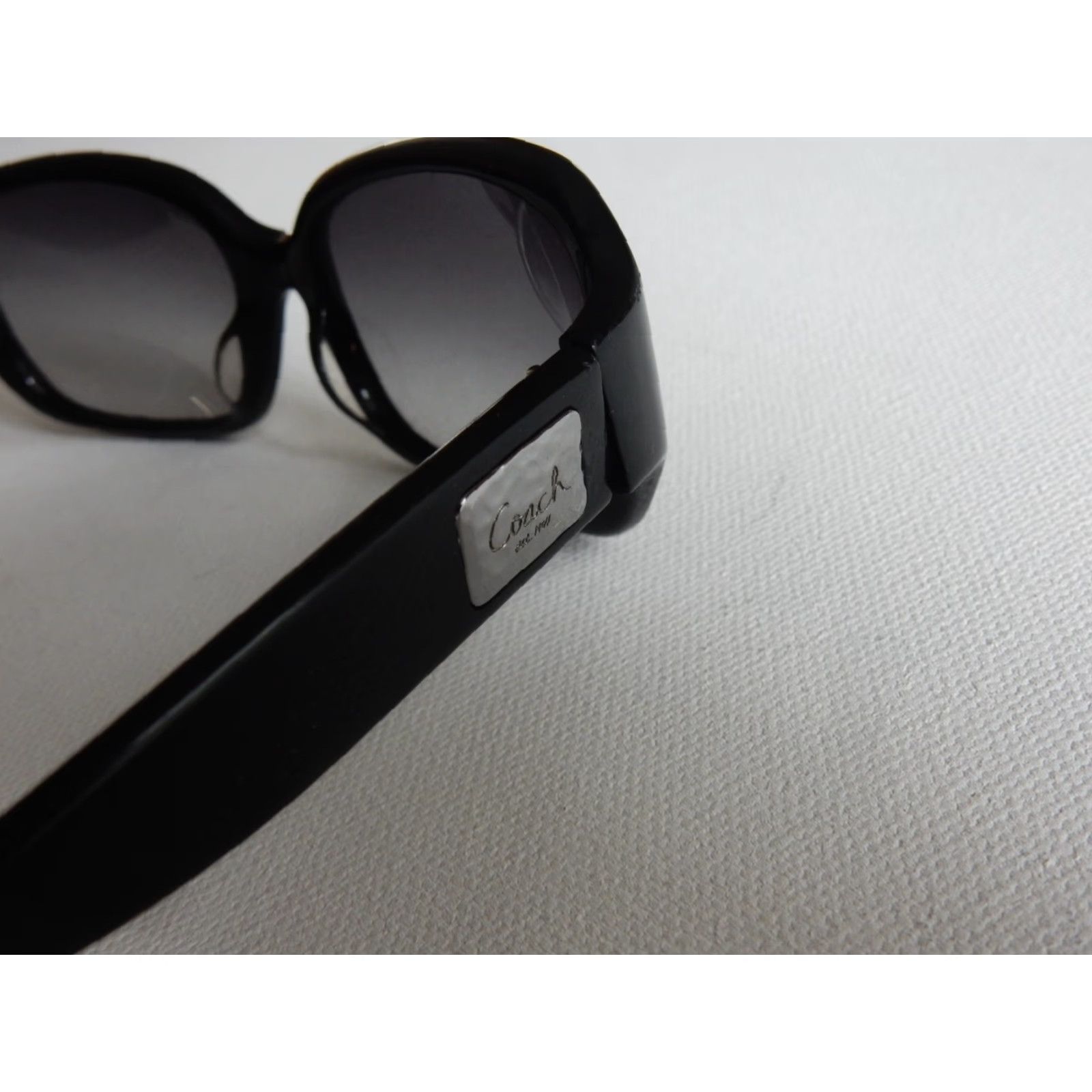 Coach Coach Women’s Sunglasses Black 57mm UV Protection Retro Fashion Accessories Size ONE SIZE - 4 Thumbnail