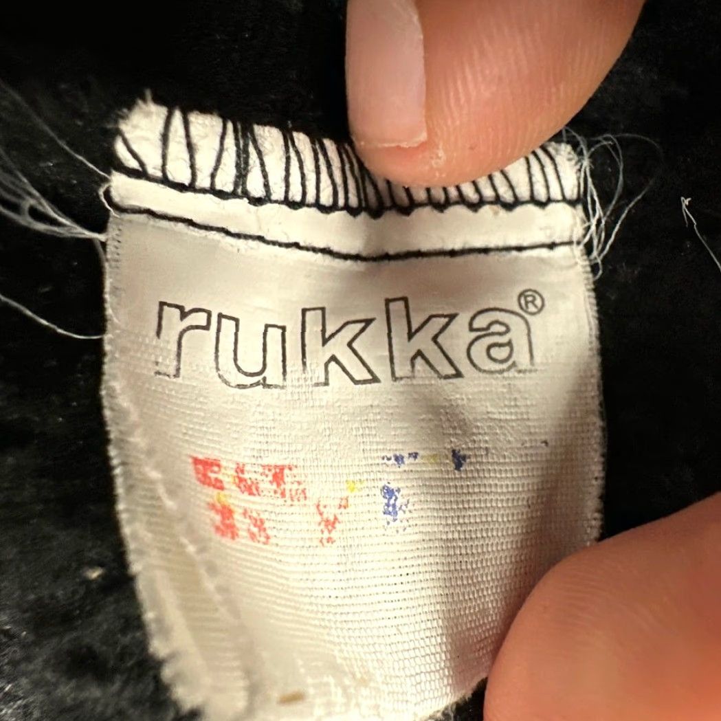 Logo 7 VINTAGE Rukka Fleece Full Zip Jacket Womens Large Black Logo | Jacket | Womens | Large | Black | Fleece | 14 (Size L) Size L / US 10 / IT 46 - 4 Thumbnail