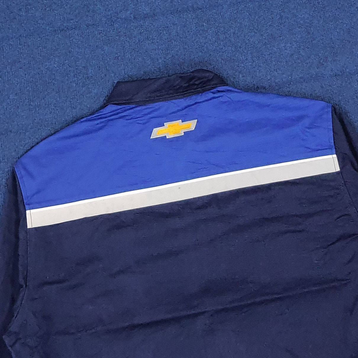 Japanese Brand Vintage Chevrolet Automobile Workwear Jacket C274N1 Size US L / EU 52-54 / 3 - 2 Thumbnail