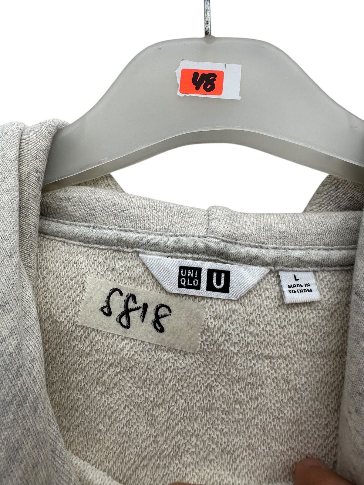Lemaire × Uniqlo Uniqlo Lemaire Hoodie Sweatshirt Size US L / EU 52-54 / 3 - 3 Thumbnail