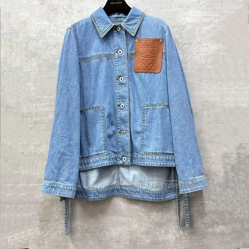 Loewe Loewe Blue Cotton Womens Cardigan . Size XXS / US 00 / IT 34 - 1 Thumbnail