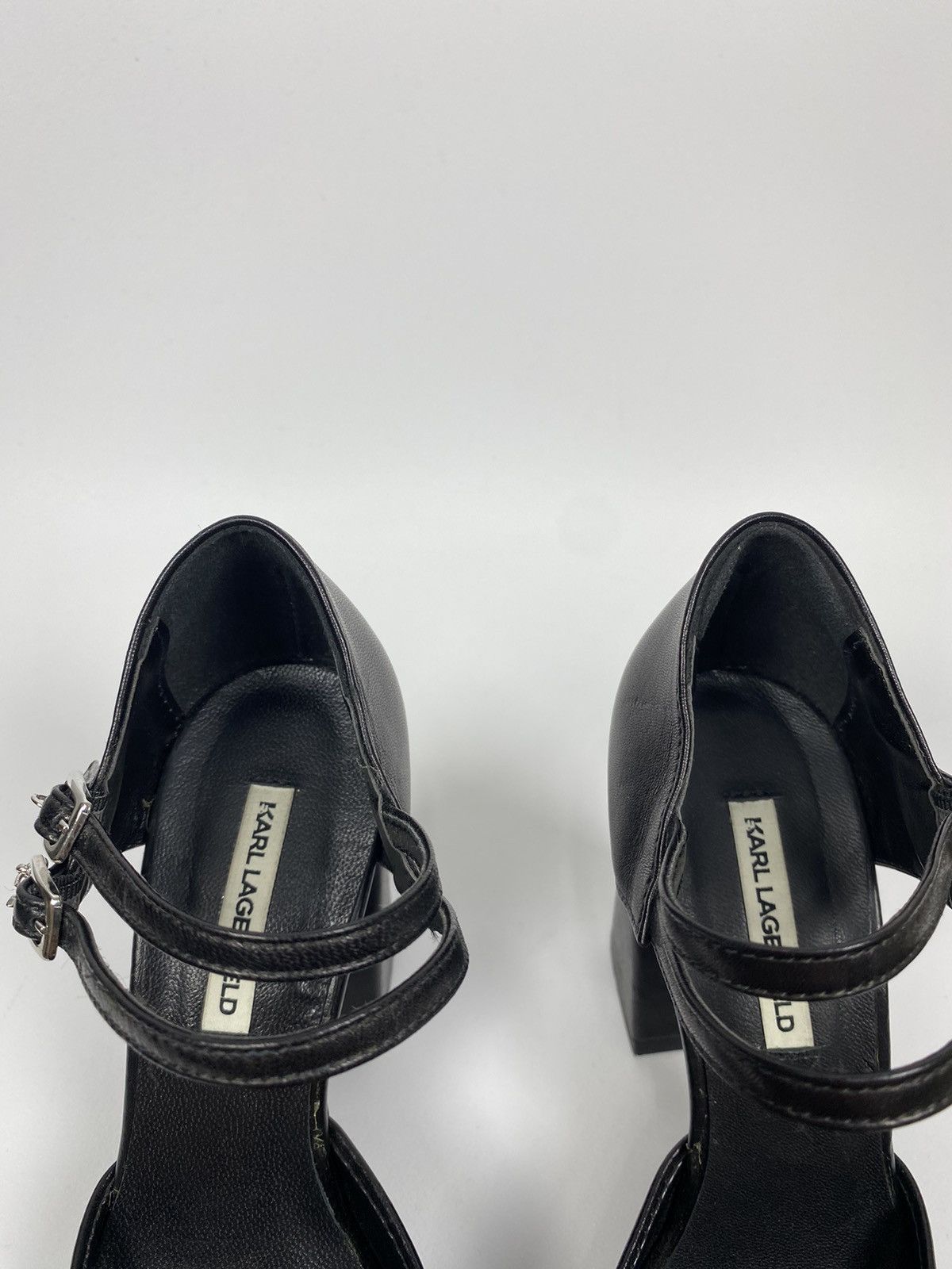 Karl Lagerfeld Karl Lagerfeld Pyramide Two Strap Pumps size 36 Size US 6 / IT 36 - 6 Thumbnail