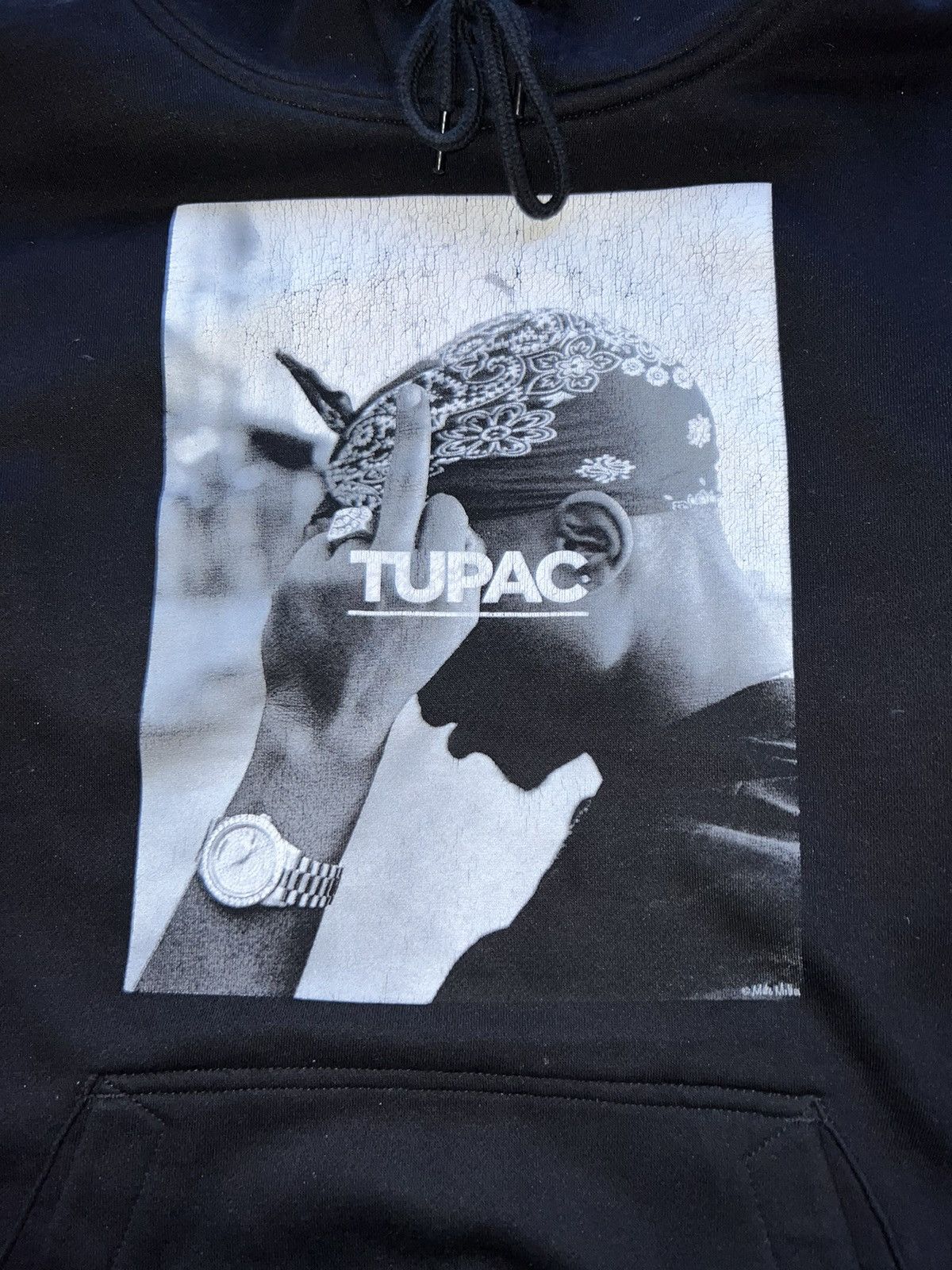 Rap Tees × Vintage Tupac Hoodie Rap 2Pac medium Size US M / EU 48-50 / 2 - 3 Thumbnail