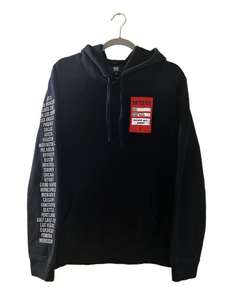 Other ZHU Dune Tour 2018 Merch Pullover Hoodie Black/Orange EDM M Size US M / EU 48-50 / 2 - 1 Thumbnail