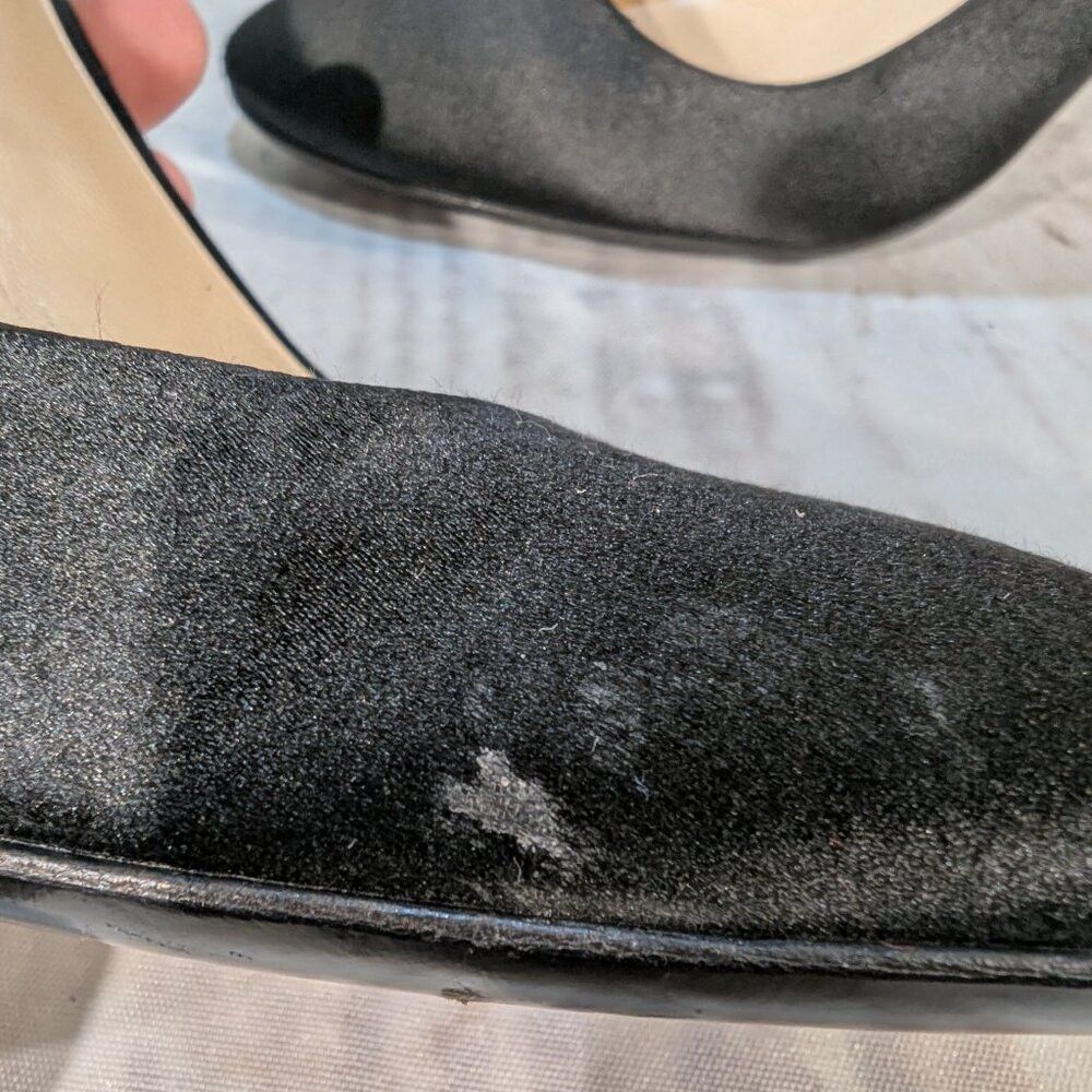 Prada Prada Women's US 7.5 Black Suede Leather Round Toe Slip-On Size US 7.5 / IT 37.5 - 8 Thumbnail