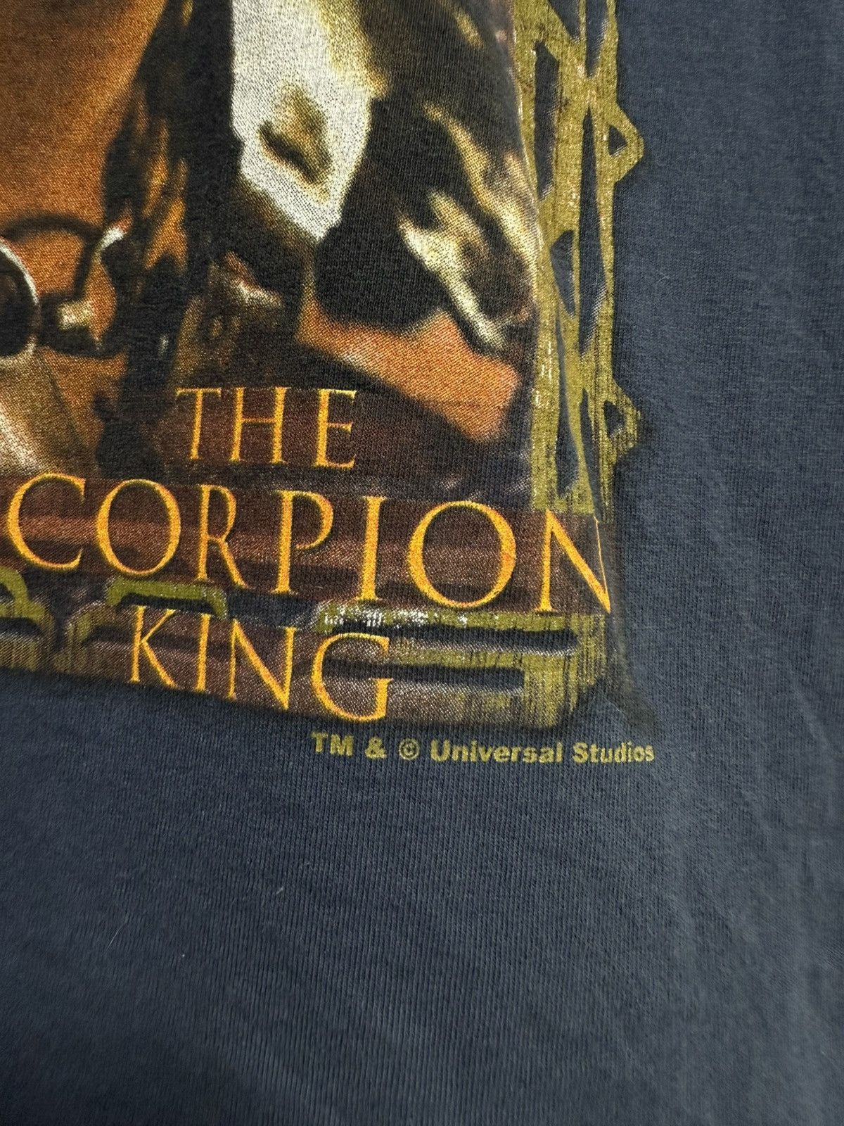 Vintage Vintage Scorpion King Movie T-Shirt Dwayne Johnson Tee Med Size US M / EU 48-50 / 2 - 3 Thumbnail