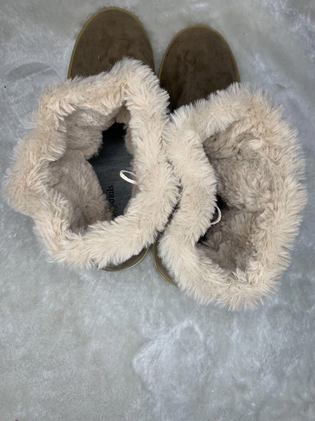 Designer Seven Dial Fur-Lined Boots Size 8.5 medium Size US 8.5 / IT 38.5 - 4 Thumbnail