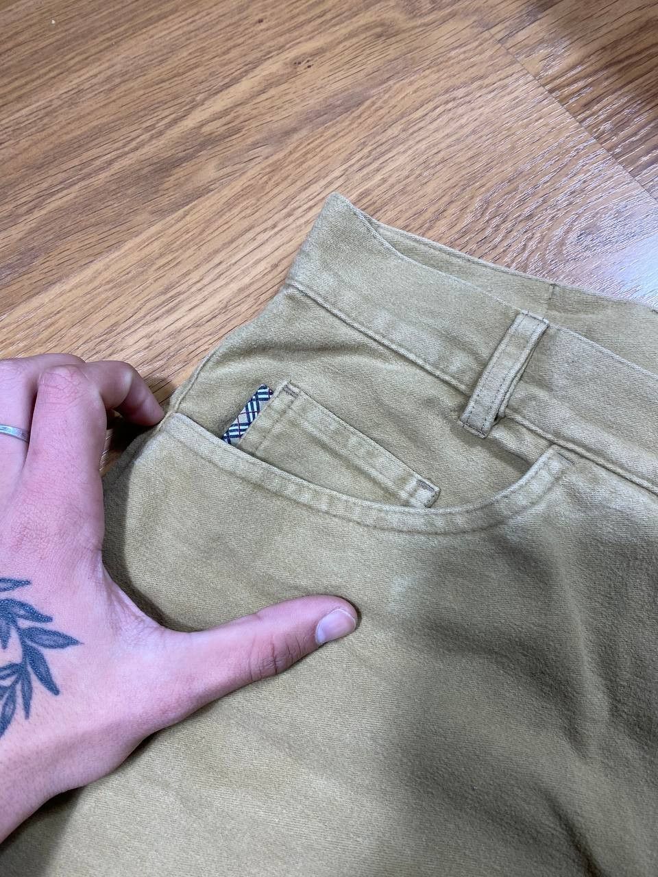 Burberry × Vintage Vintage Burberry washed distressed jeans Y2K Size US 34 / EU 50 - 15 Thumbnail