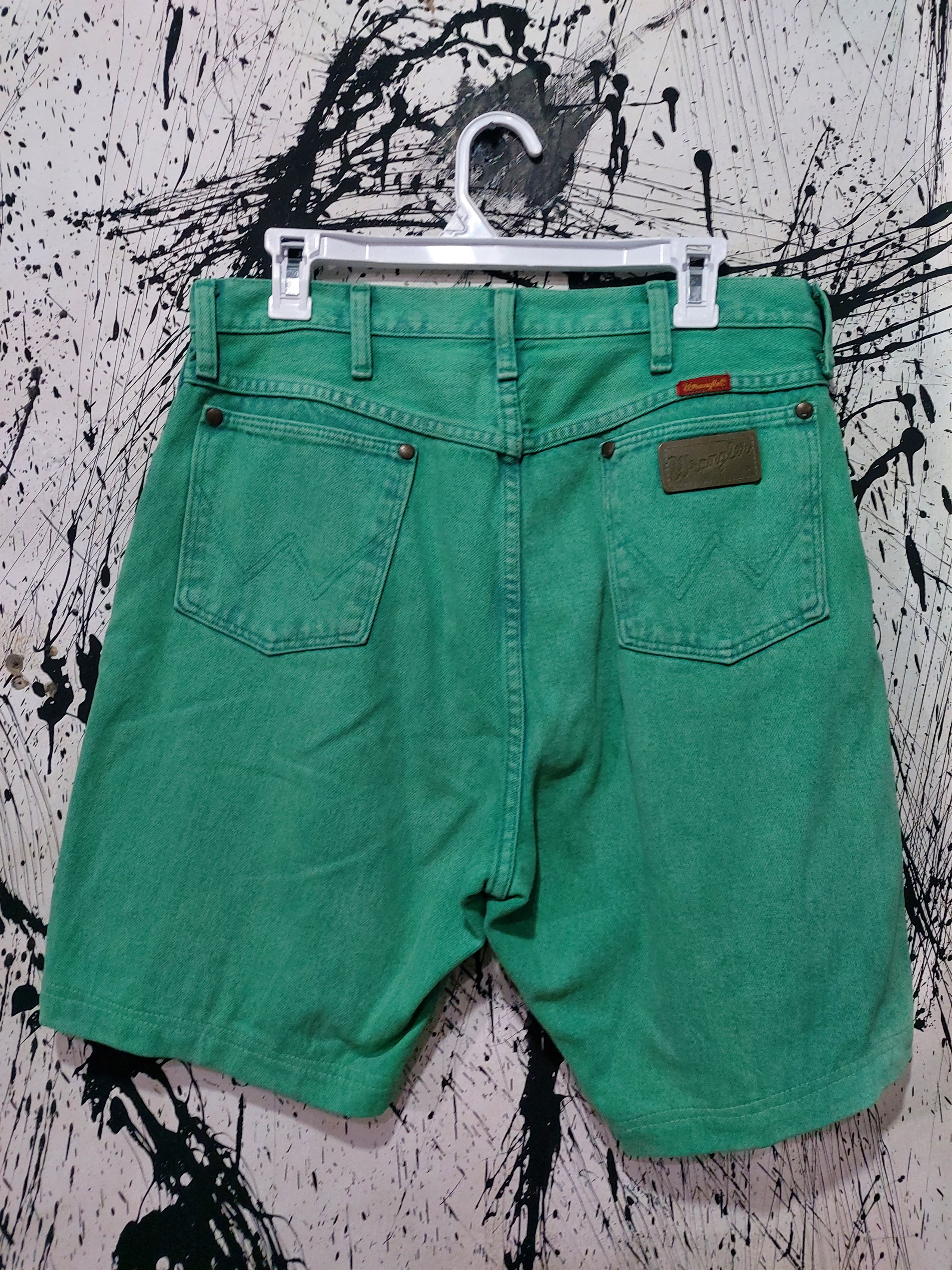 Vintage × Wrangler WRANGLER SHORT PANTS JEANS Y2K Size US 30 / EU 46 - 3 Thumbnail
